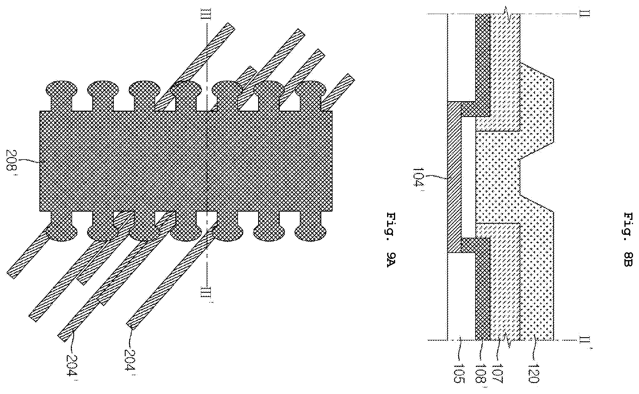 Patent US12433118 Figure 7 – Organic light-emitting display device including conductive lines having inclined surface