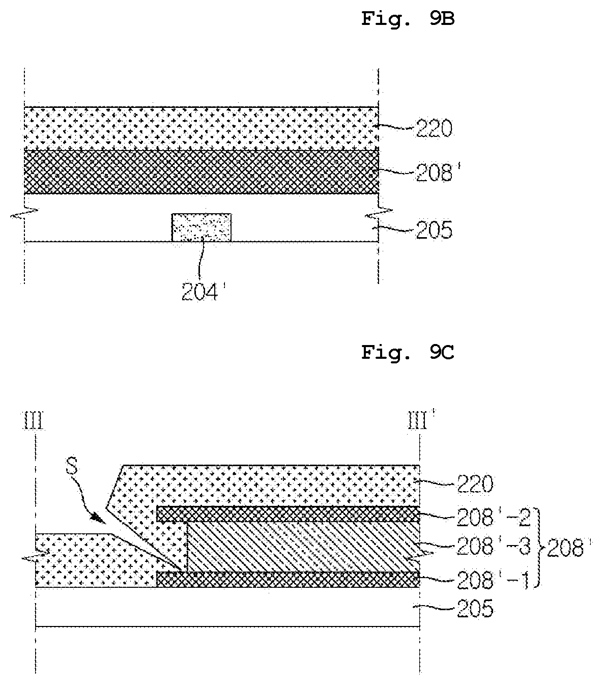Patent US12433118 Figure 8 – Organic light-emitting display device including conductive lines having inclined surface