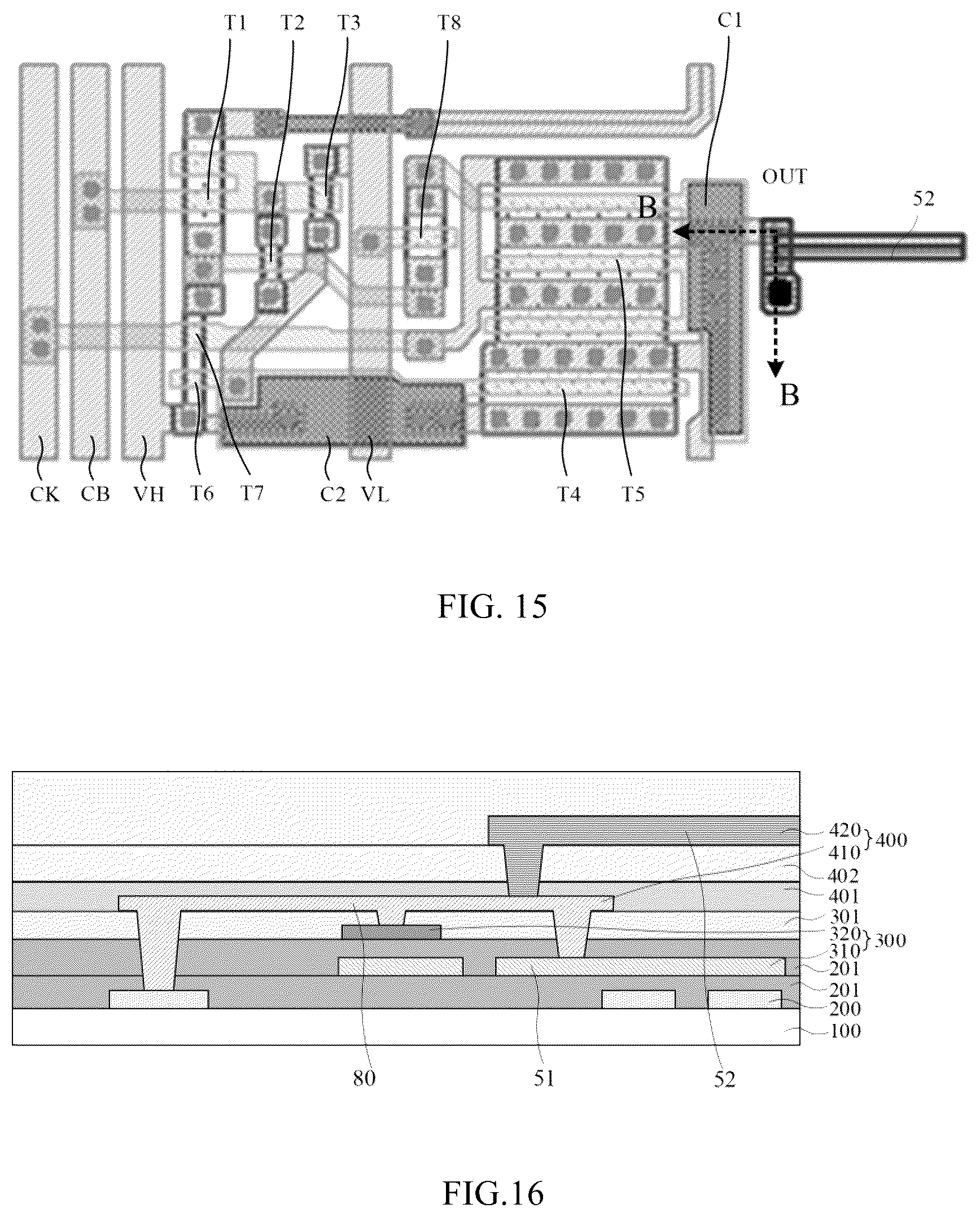 Patent US12433120 Figure 11 – Array substrate and display device