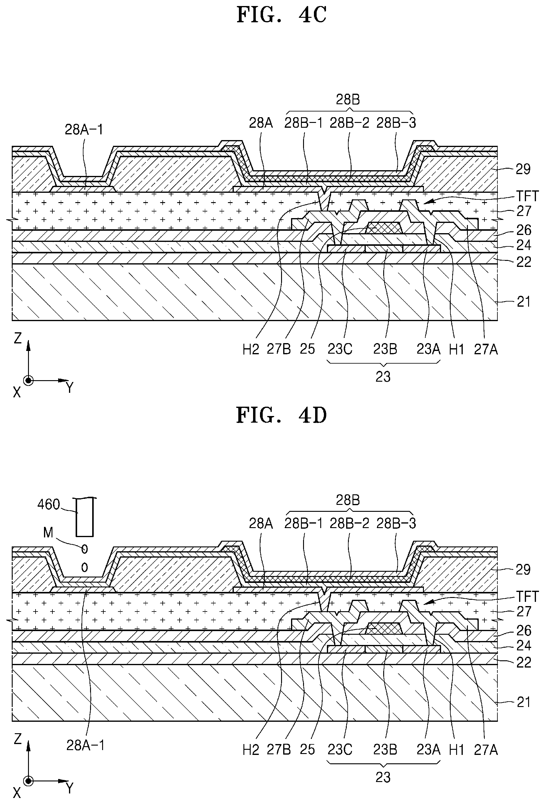 Patent US12433121 Figure 5 – Display device and method of manufacturing the same