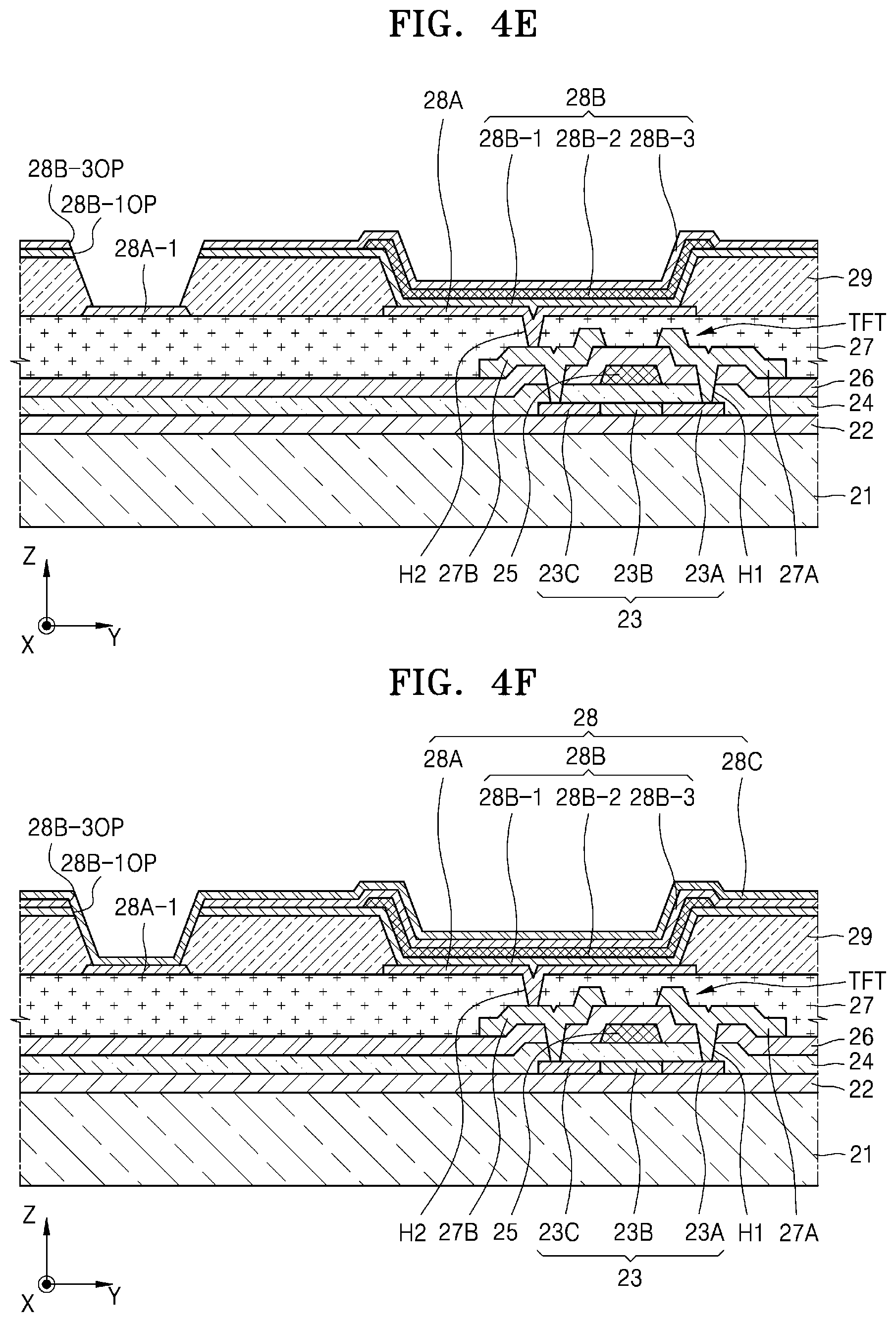 Patent US12433121 Figure 6 – Display device and method of manufacturing the same