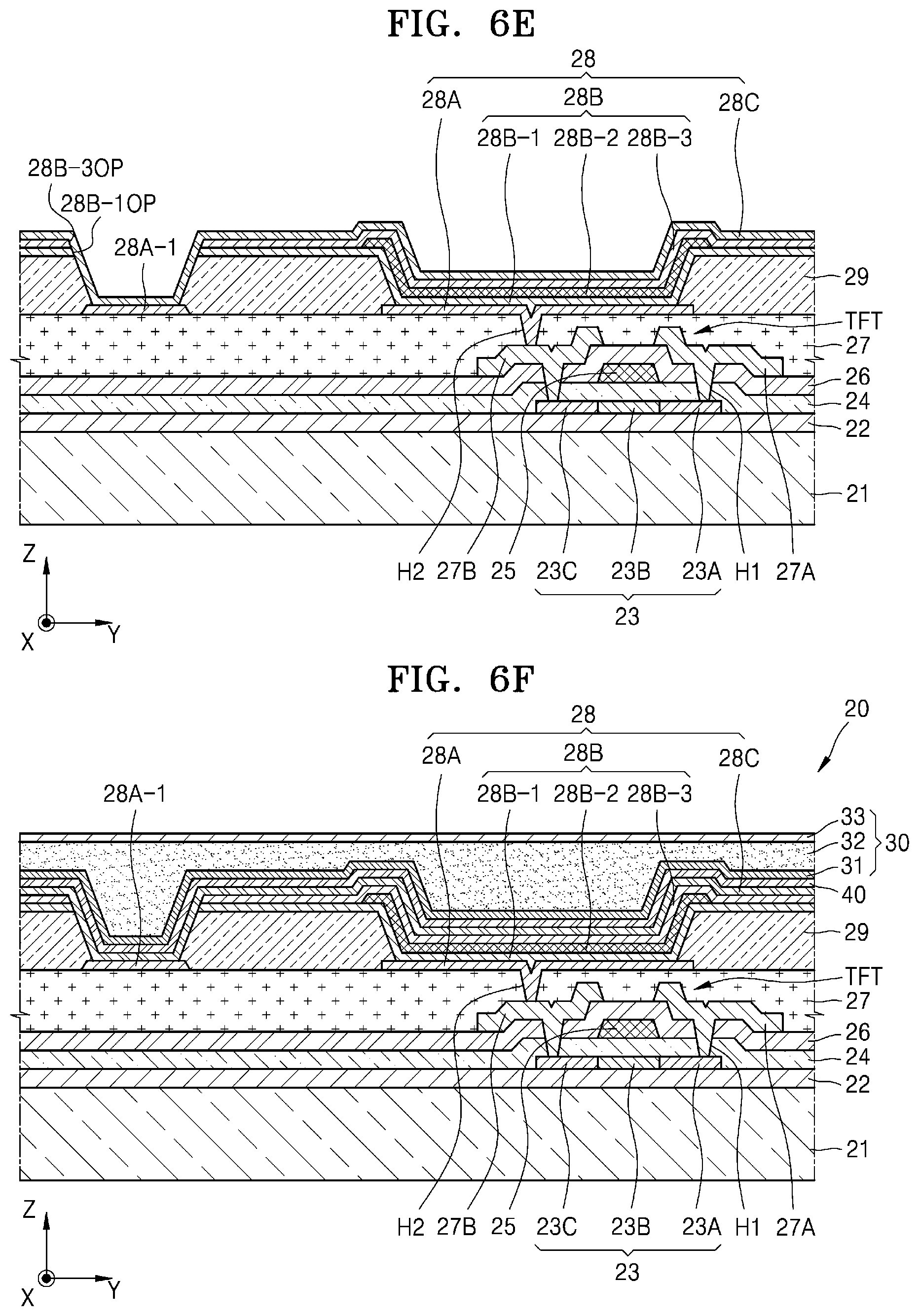 Patent US12433121 Figure 12 – Display device and method of manufacturing the same
