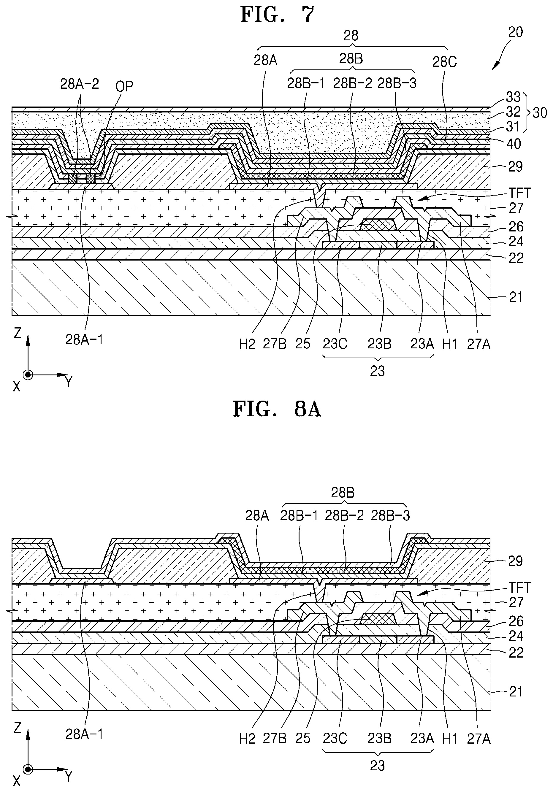 Patent US12433121 Figure 13 – Display device and method of manufacturing the same