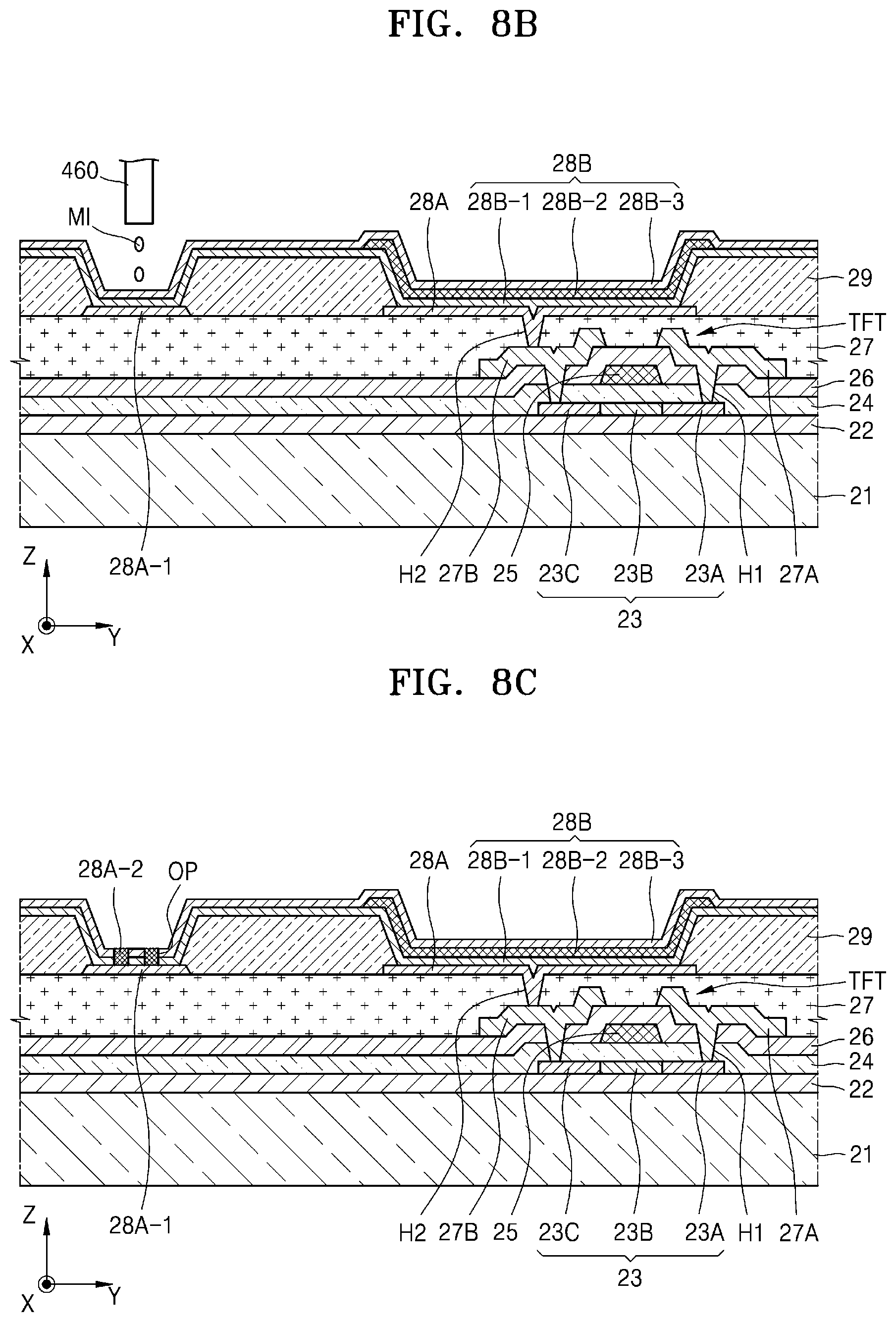 Patent US12433121 Figure 14 – Display device and method of manufacturing the same