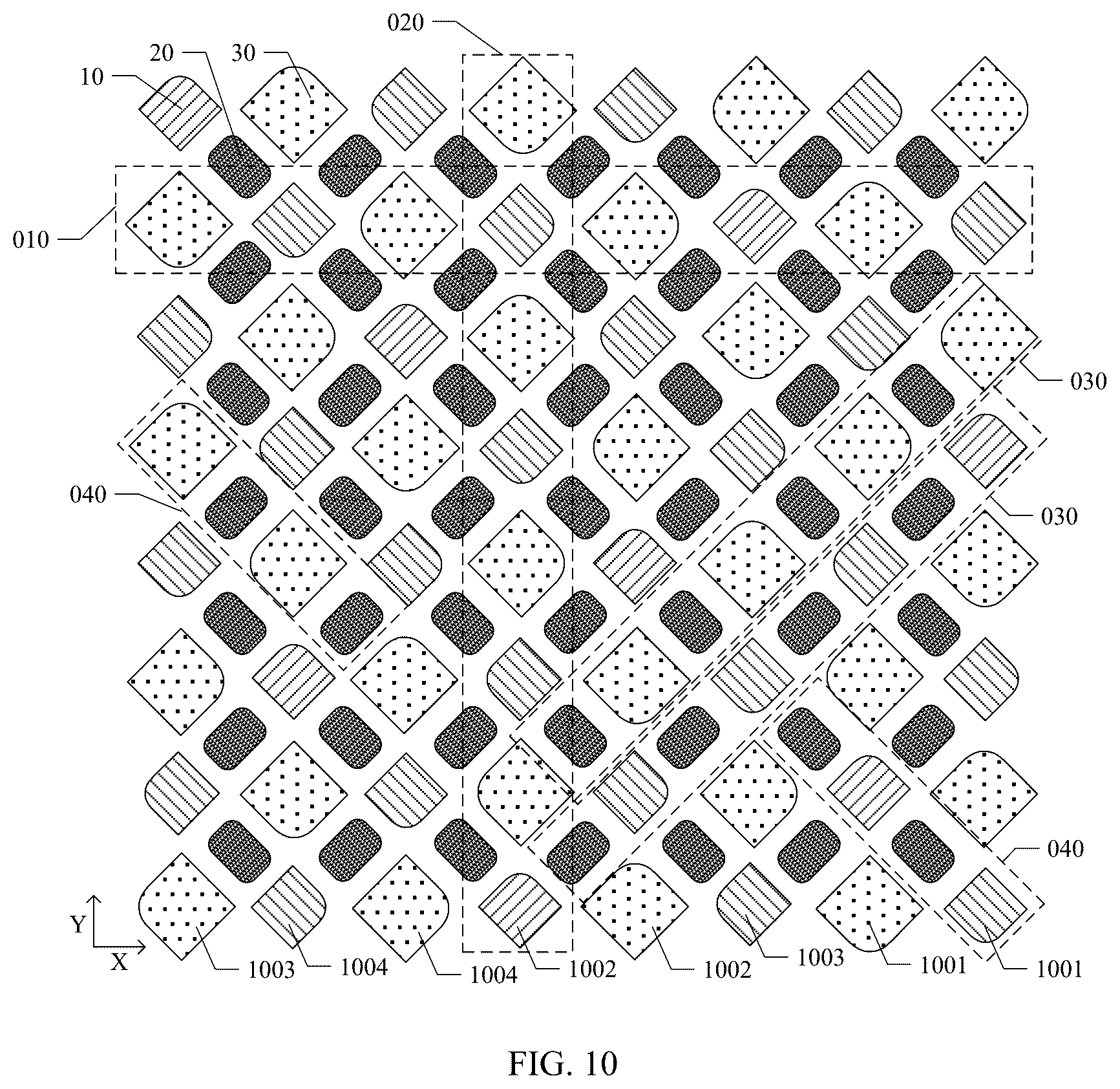 Patent US12433124 Figure 9 – Display substrate and display device