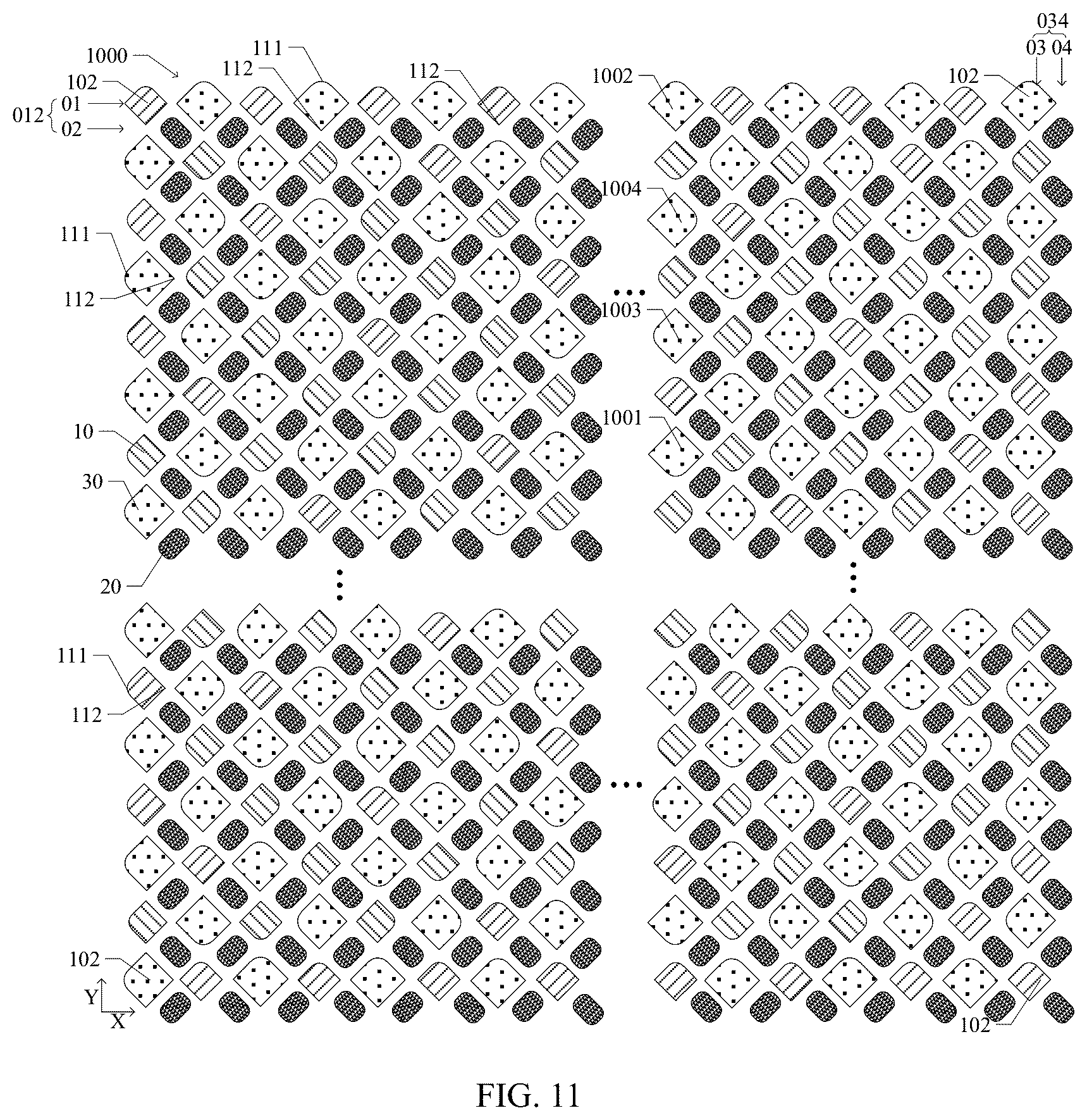 Patent US12433124 Figure 10 – Display substrate and display device