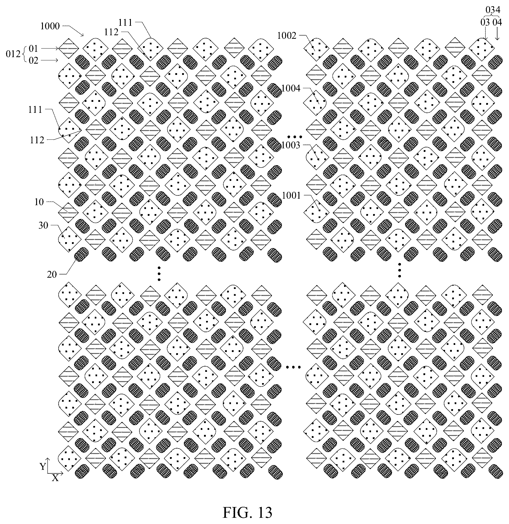 Patent US12433124 Figure 12 – Display substrate and display device