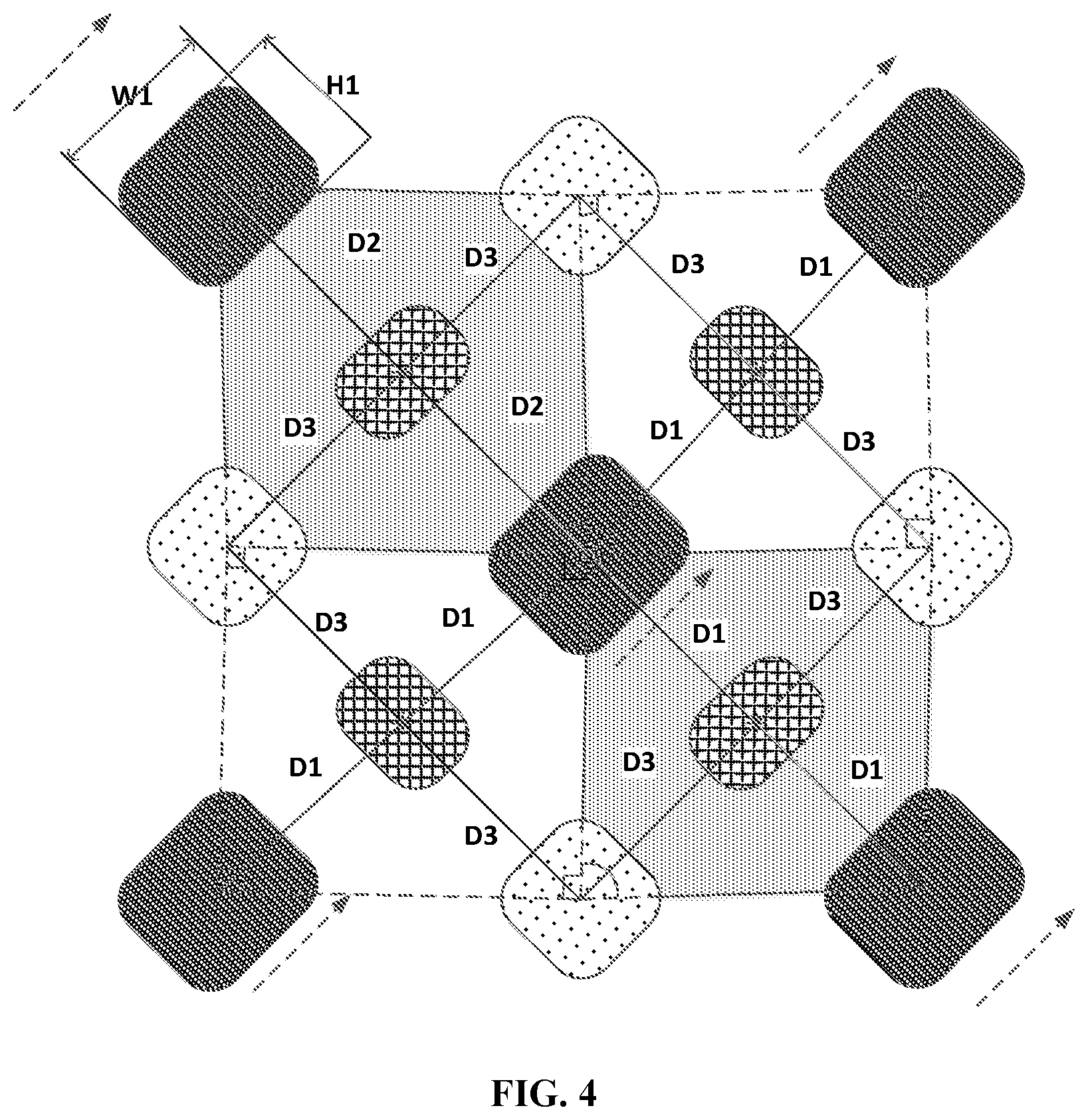 Patent US12433127 Figure 4 – Display substrate, display device and high-precision metal mask