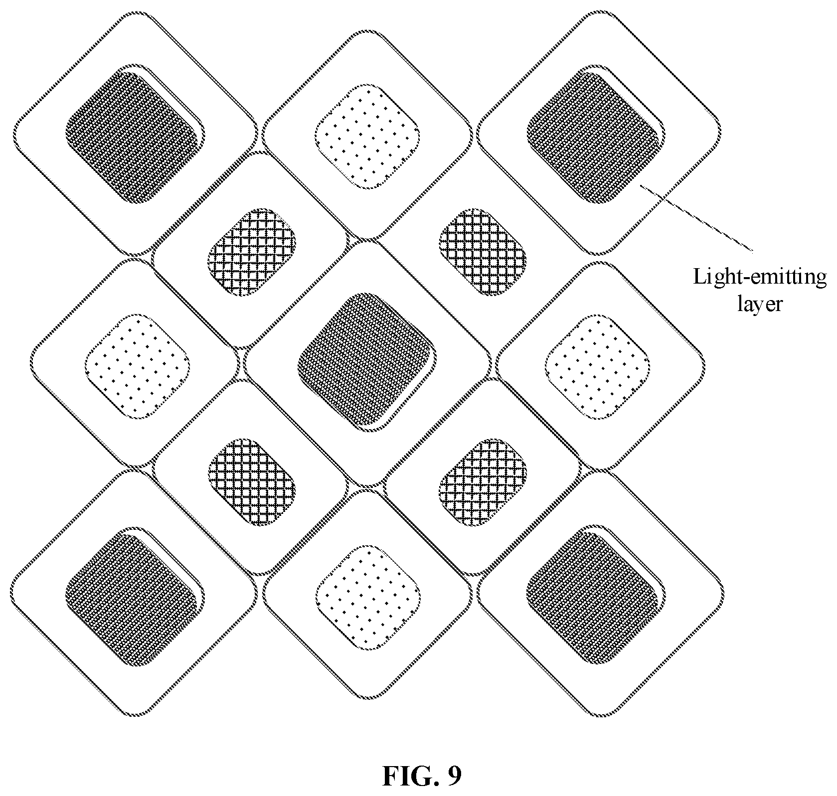 Patent US12433127 Figure 9 – Display substrate, display device and high-precision metal mask
