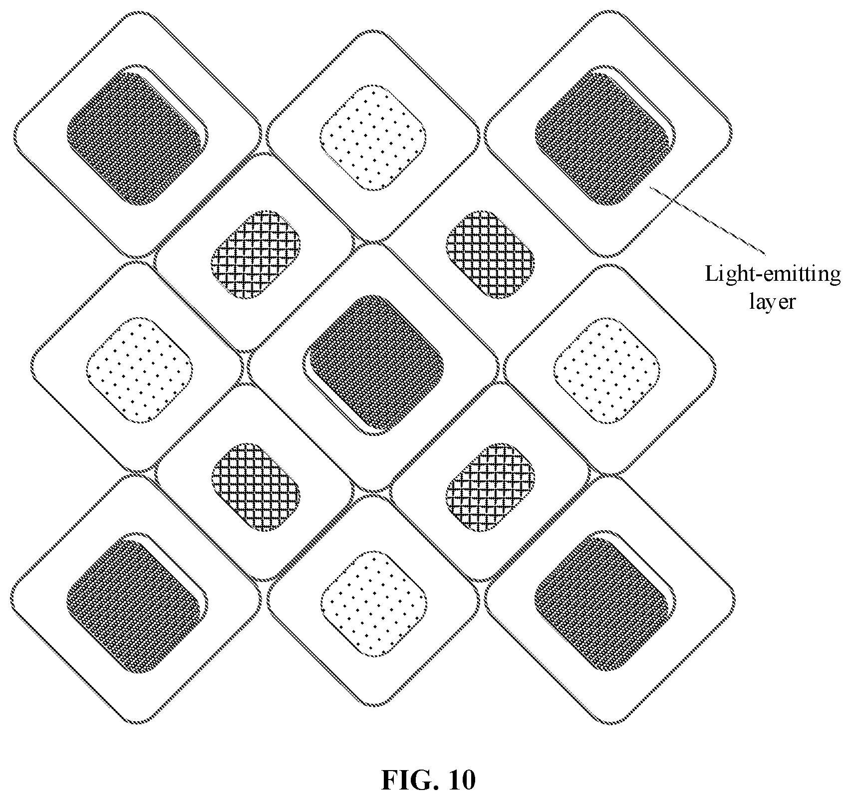 Patent US12433127 Figure 10 – Display substrate, display device and high-precision metal mask