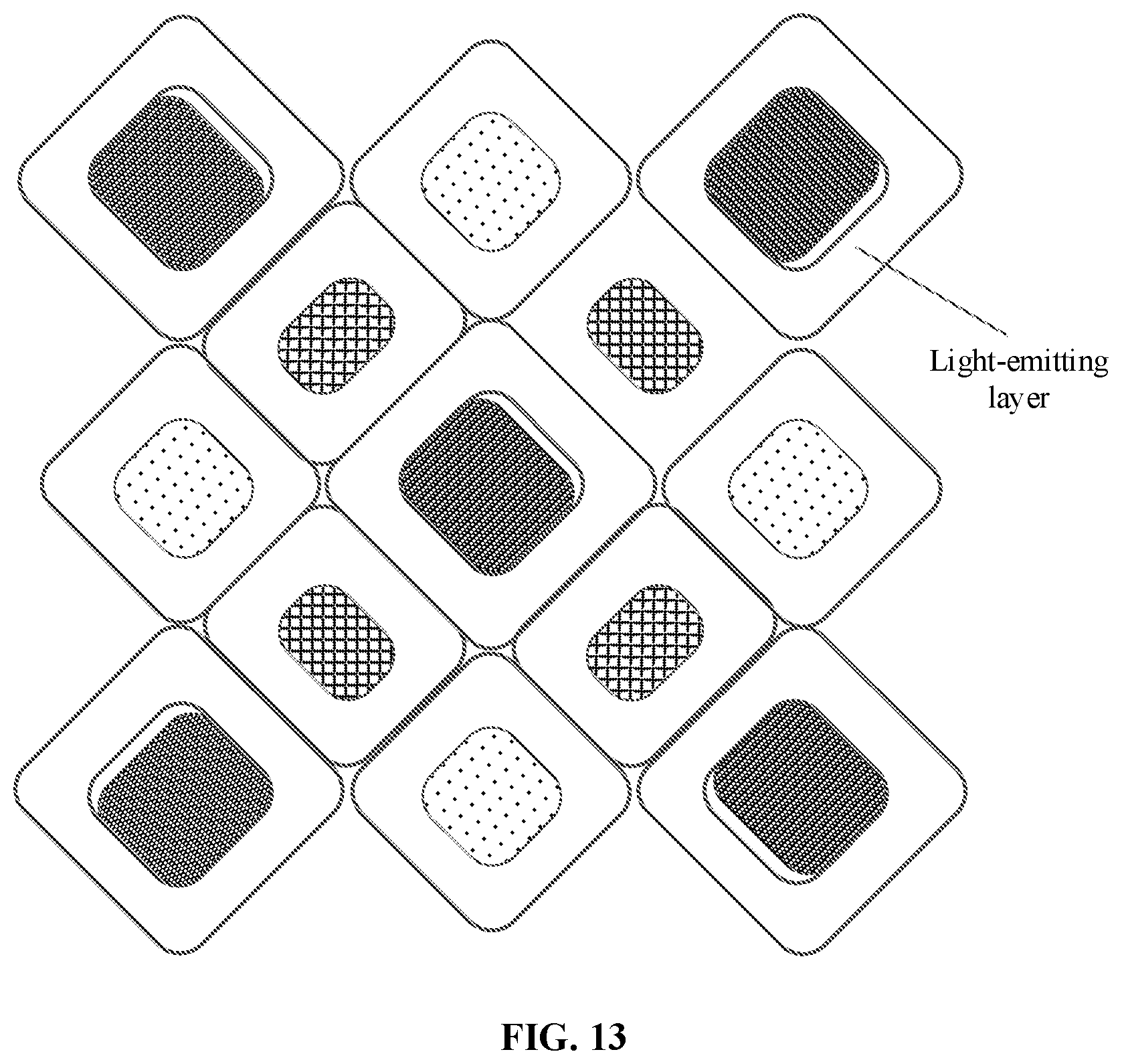 Patent US12433127 Figure 13 – Display substrate, display device and high-precision metal mask