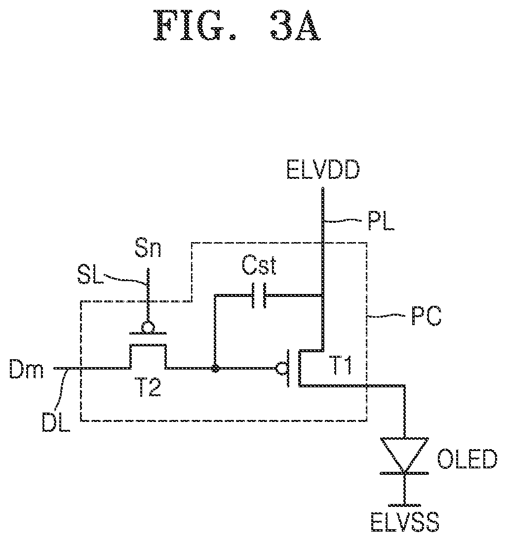 Patent US12433129 Figure 3 – Display apparatus having a bank layer including a first bank portion and a second bank portion