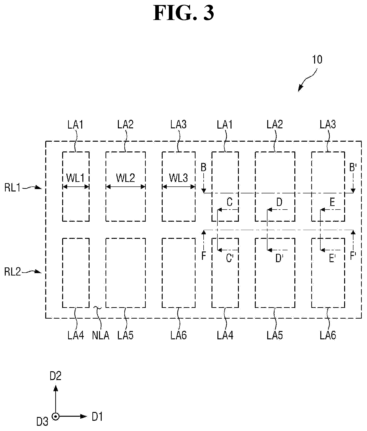 Patent US12433130 Figure 3 – Color converting substrate and display device comprising same