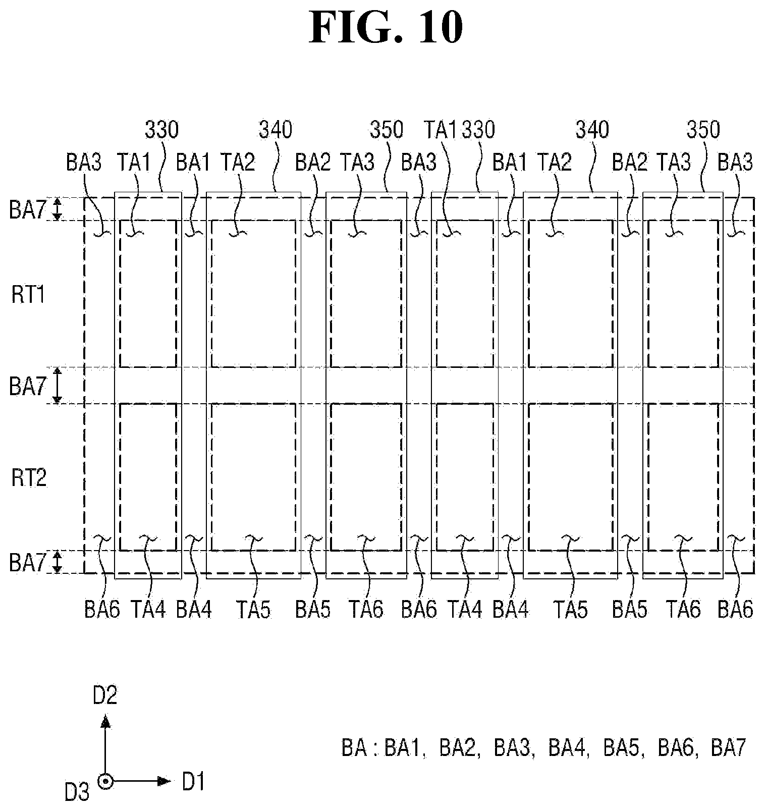 Patent US12433130 Figure 10 – Color converting substrate and display device comprising same