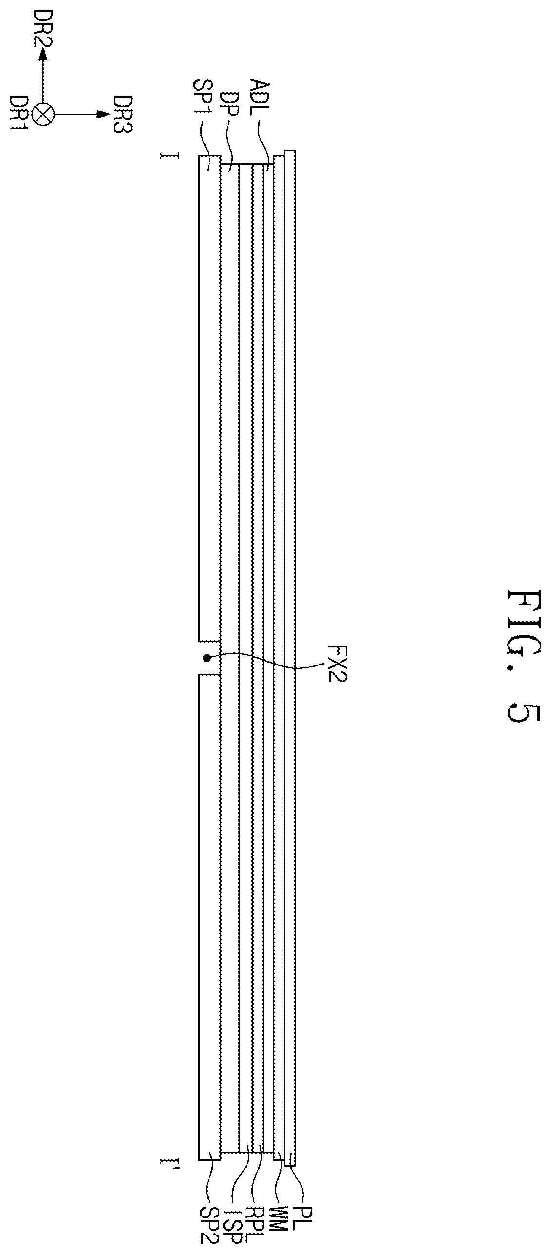 Patent US12433133 Figure 5 – Display device