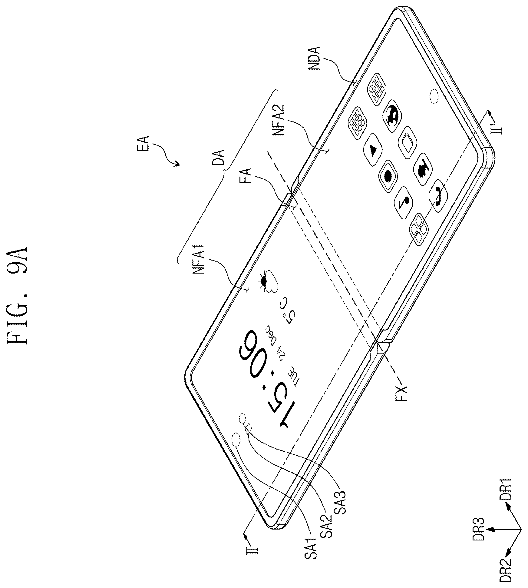 Patent US12433133 Figure 8 – Display device