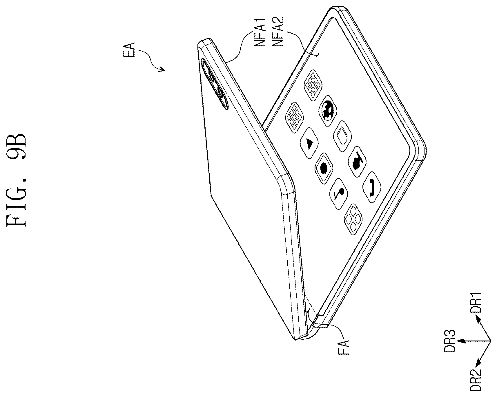 Patent US12433133 Figure 9 – Display device