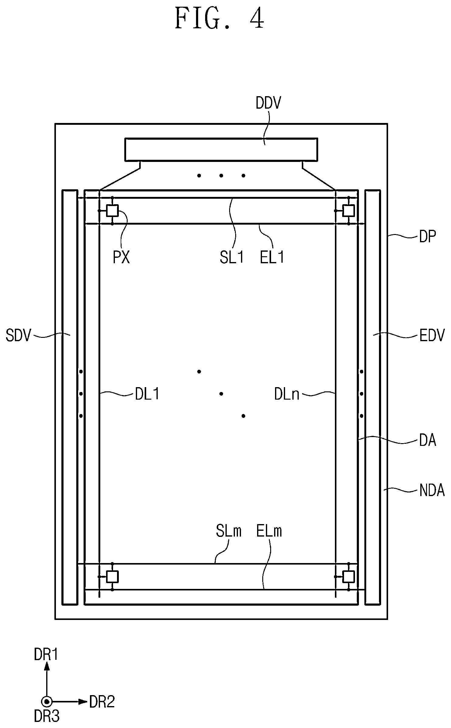 Patent US12433134 Figure 4 – Display device and method for manufacturing the same