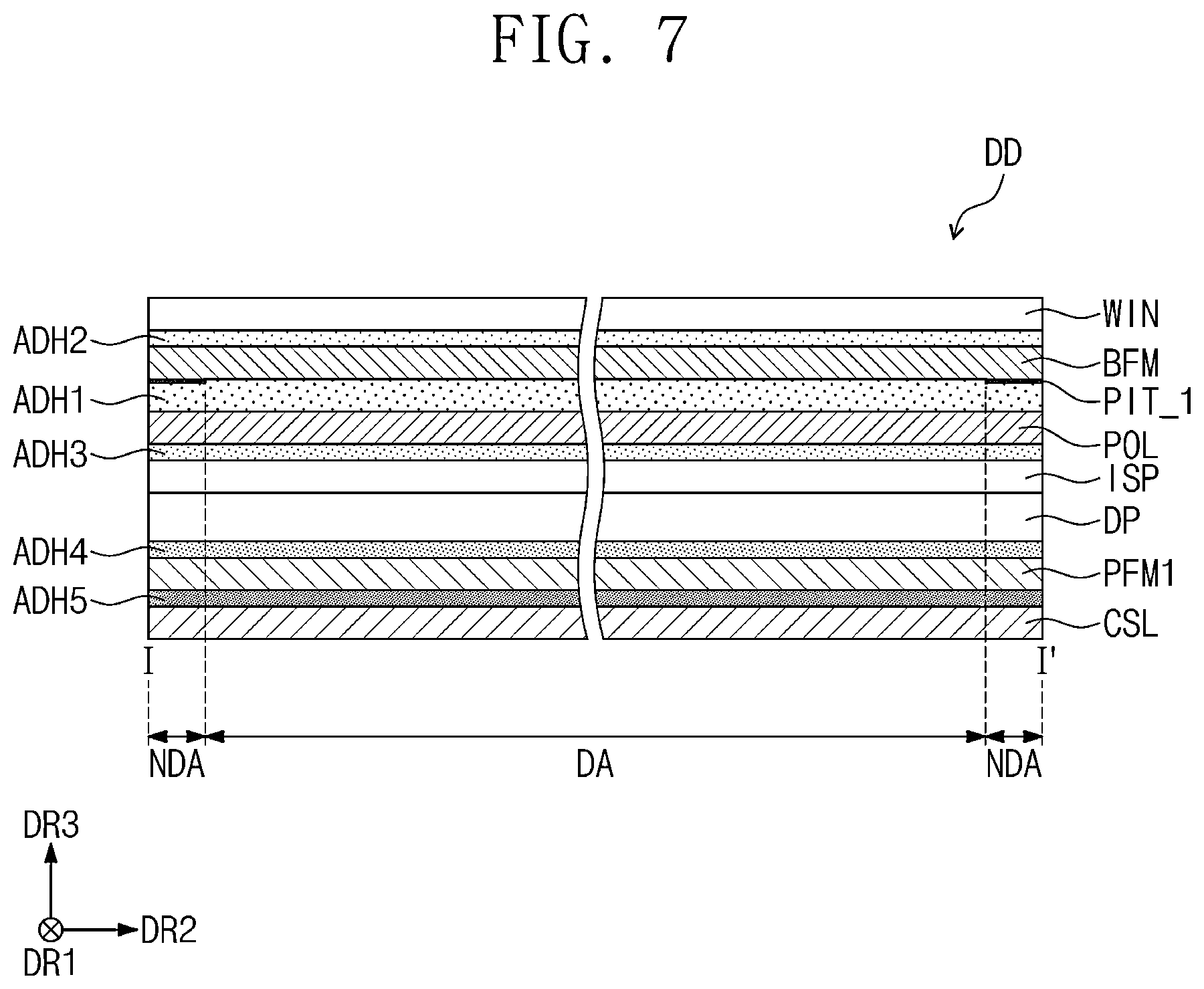 Patent US12433134 Figure 6 – Display device and method for manufacturing the same