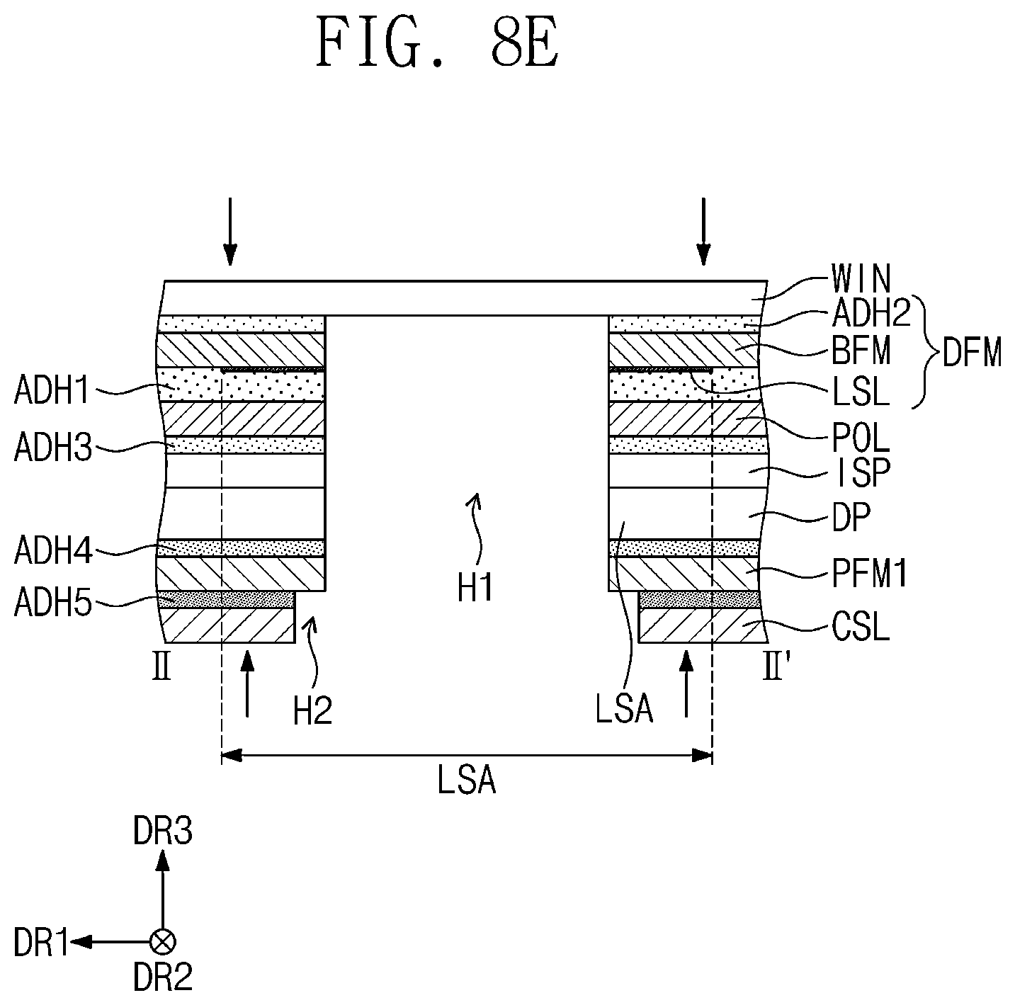 Patent US12433134 Figure 9 – Display device and method for manufacturing the same