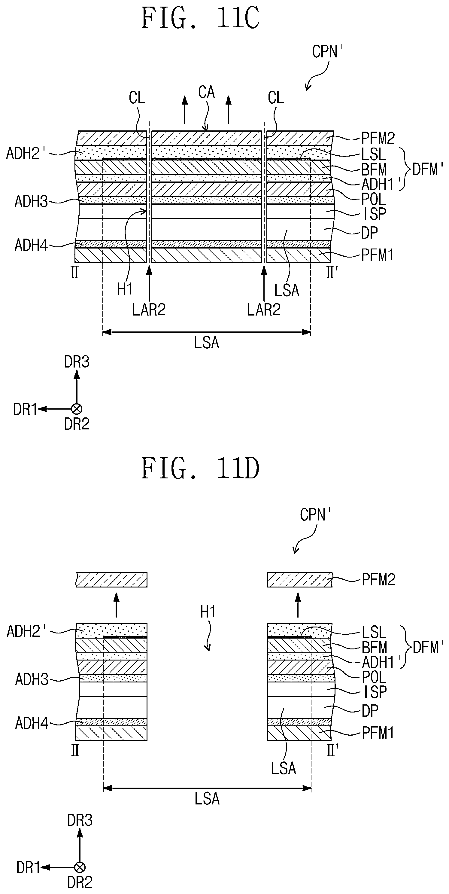 Patent US12433134 Figure 12 – Display device and method for manufacturing the same