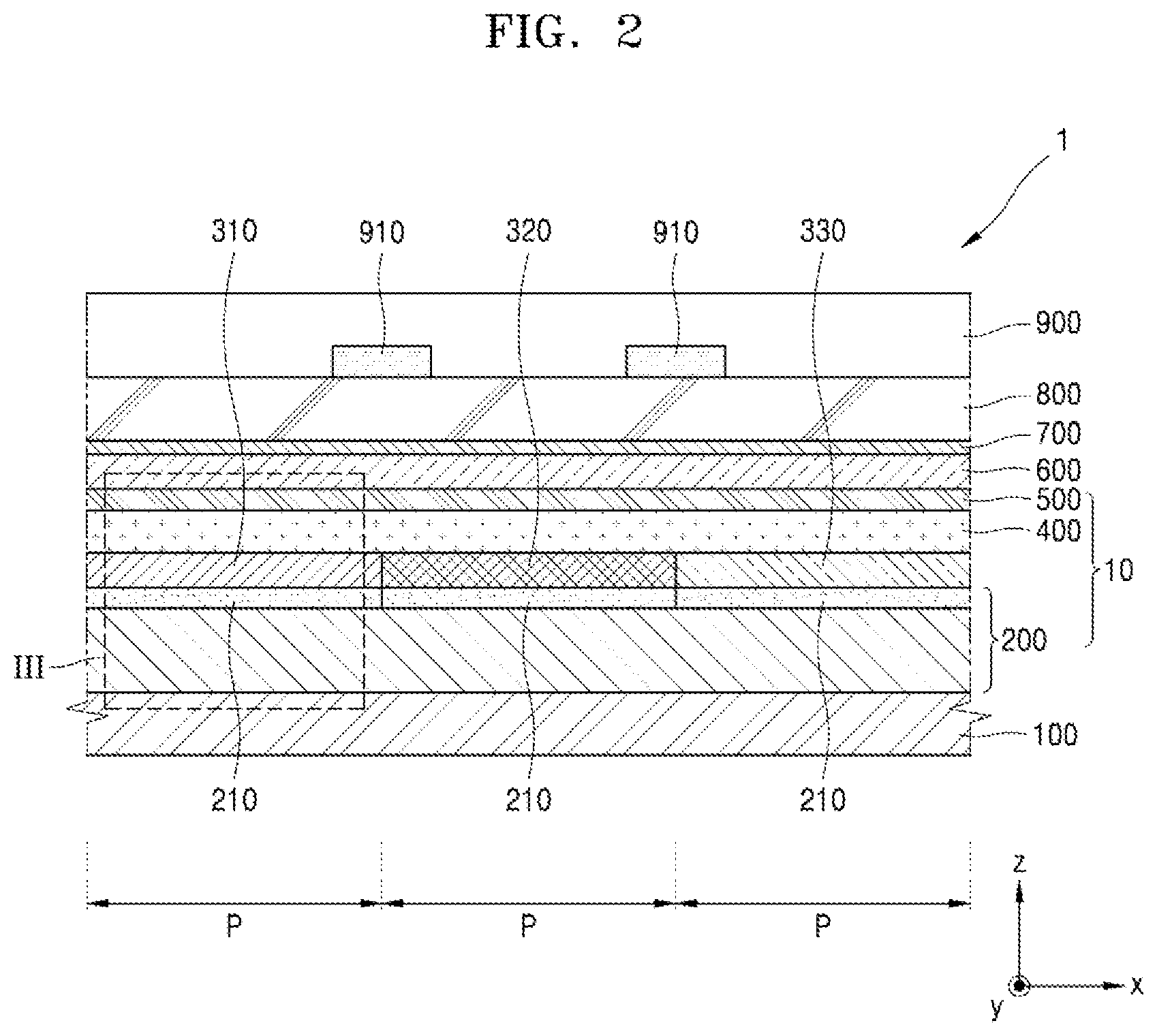 Patent US12433137 Figure 2 – Display apparatus