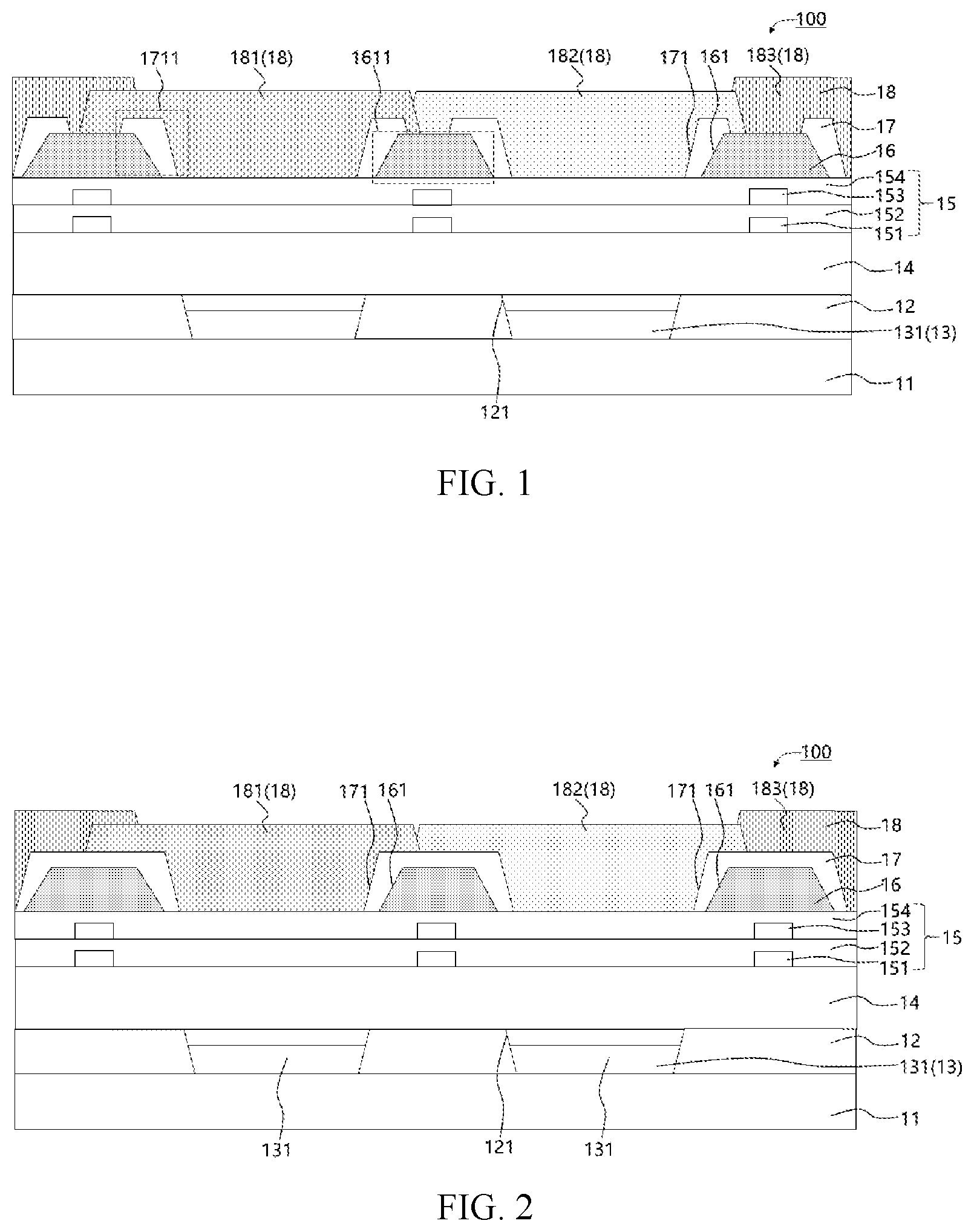 Patent US12433139 Figure 1 – Display panel and display terminal