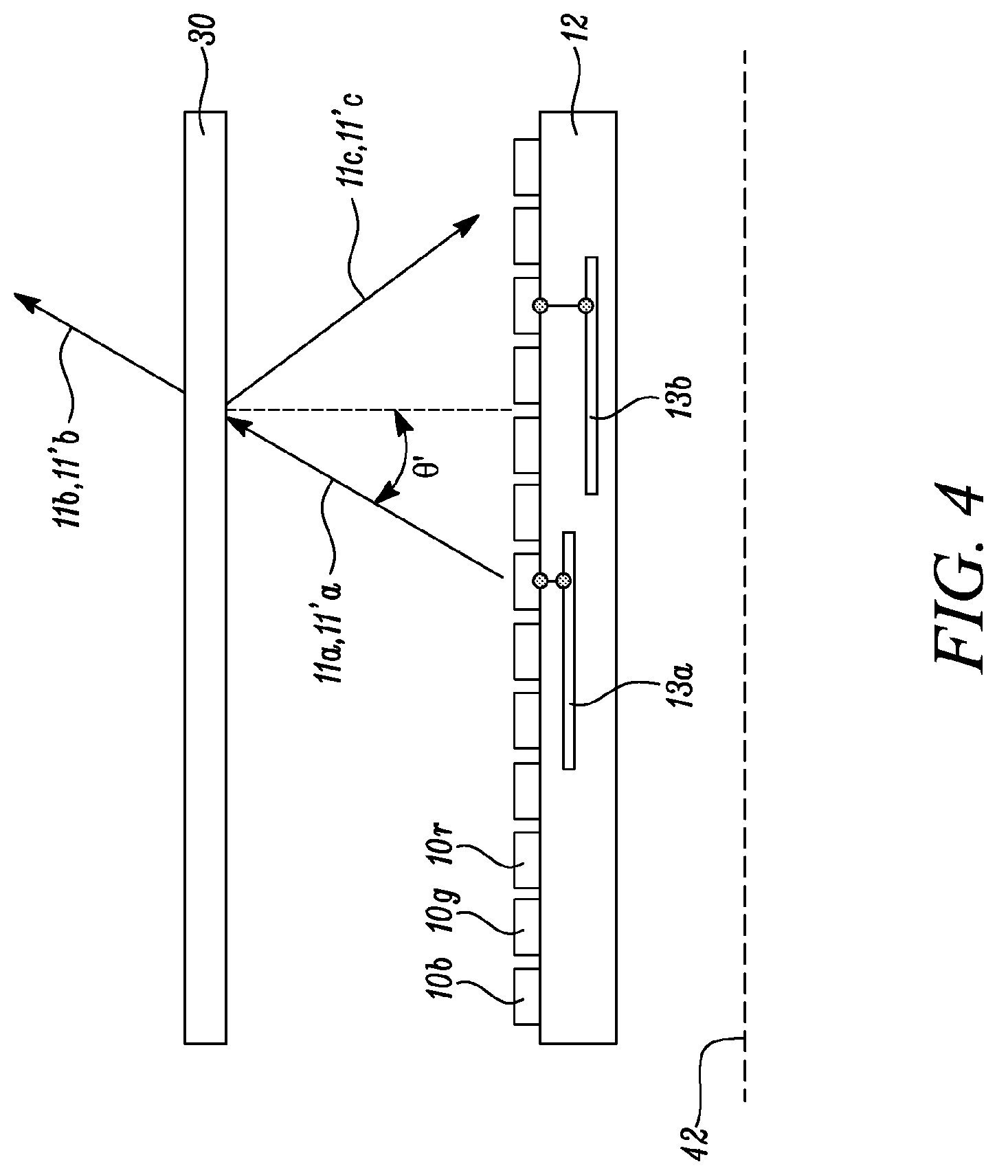 Patent US12433140 Figure 4 – Display and display system