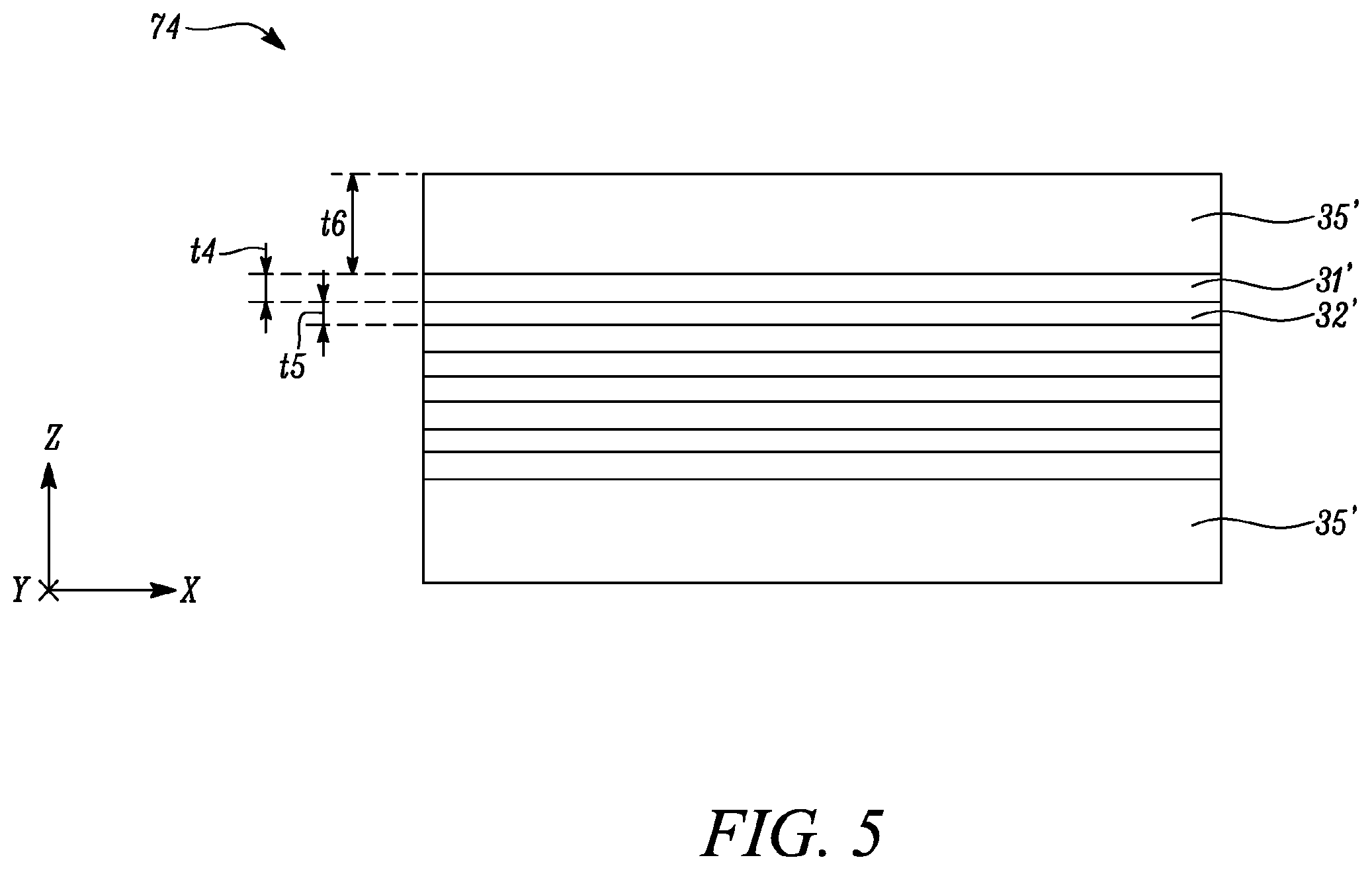 Patent US12433140 Figure 5 – Display and display system