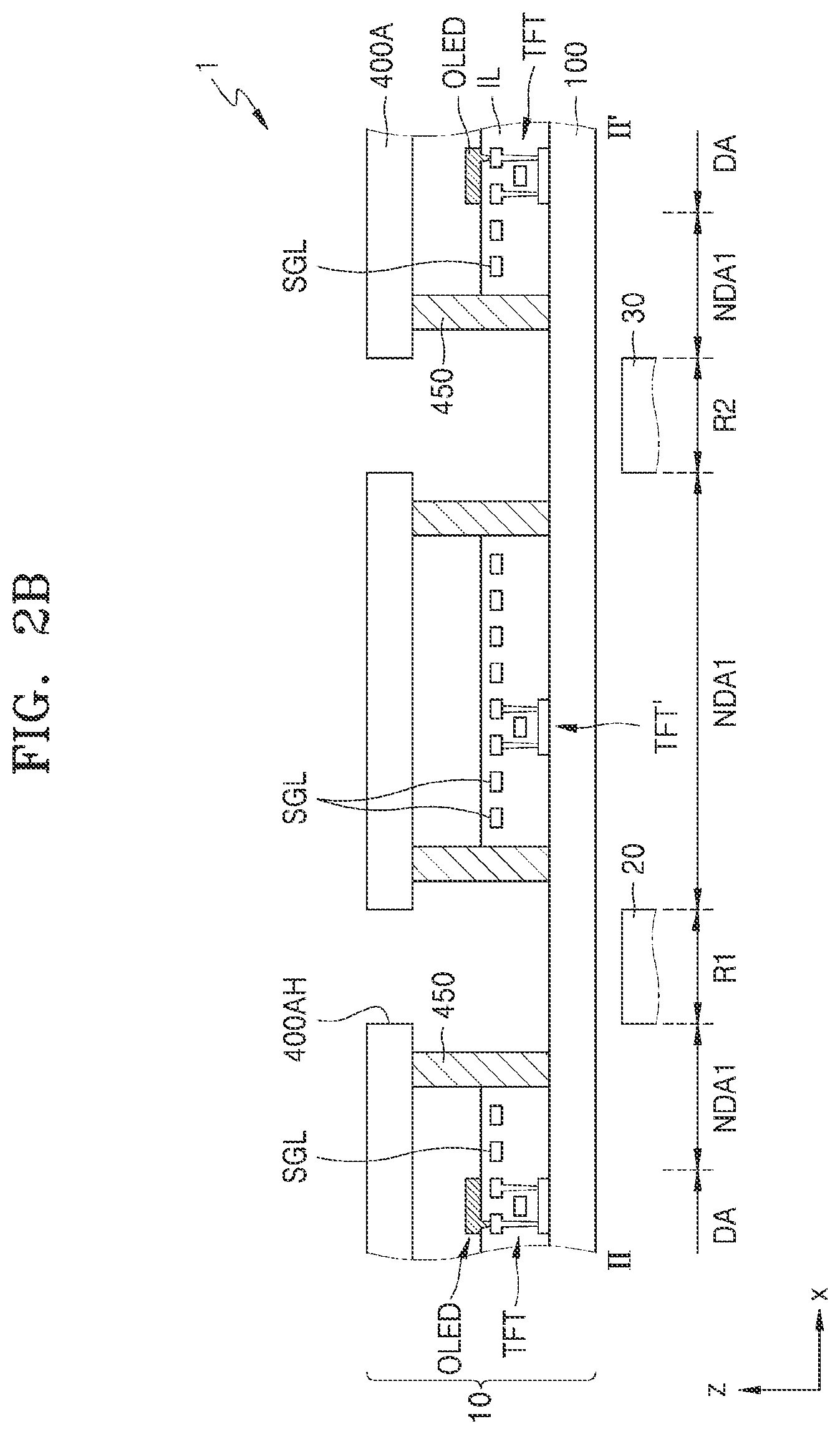 Patent US12433143 Figure 3 – Display panel