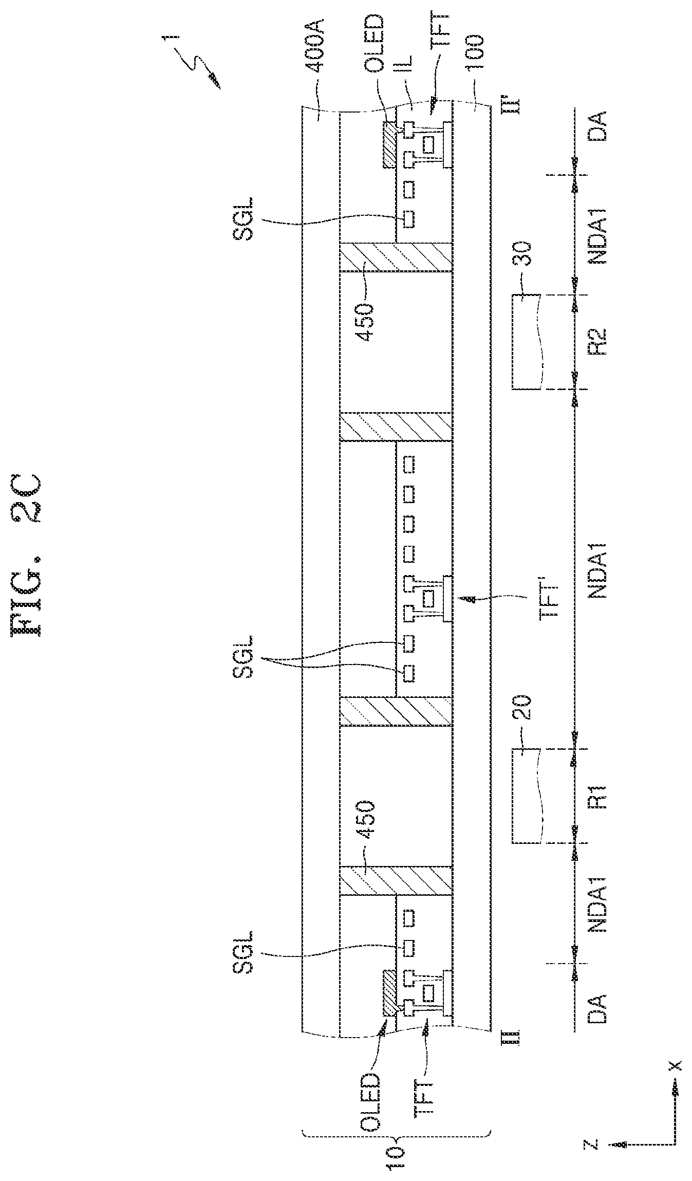 Patent US12433143 Figure 4 – Display panel