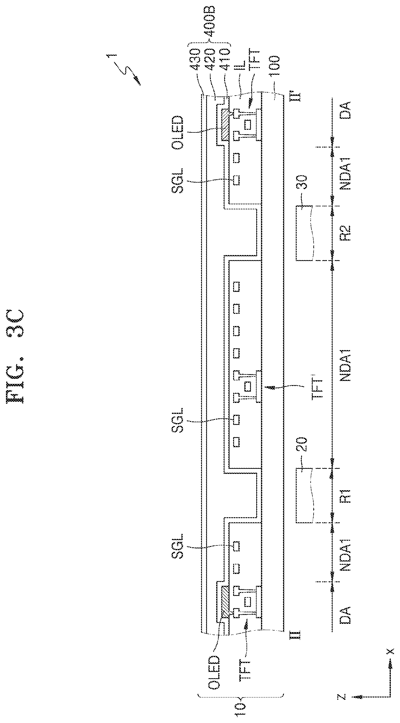Patent US12433143 Figure 7 – Display panel