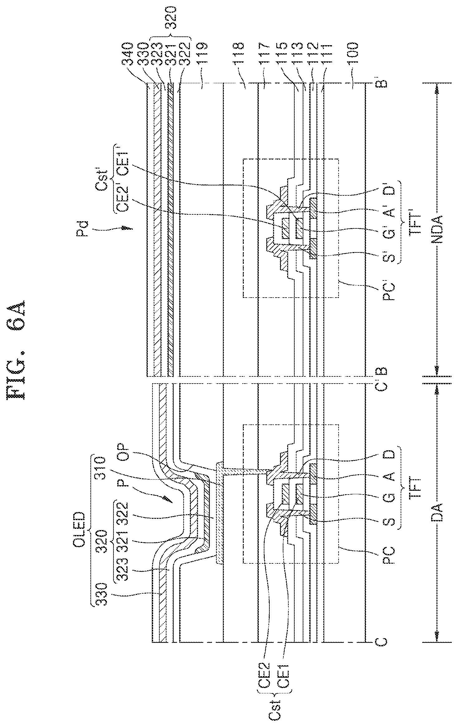 Patent US12433143 Figure 10 – Display panel