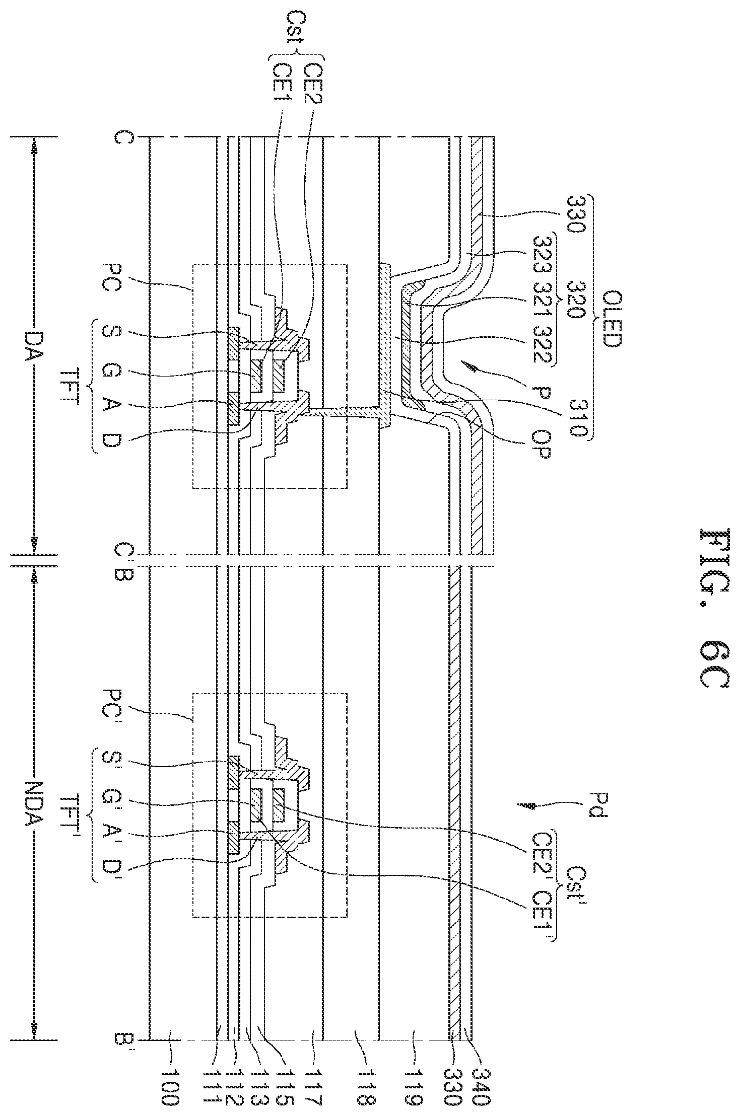 Patent US12433143 Figure 12 – Display panel