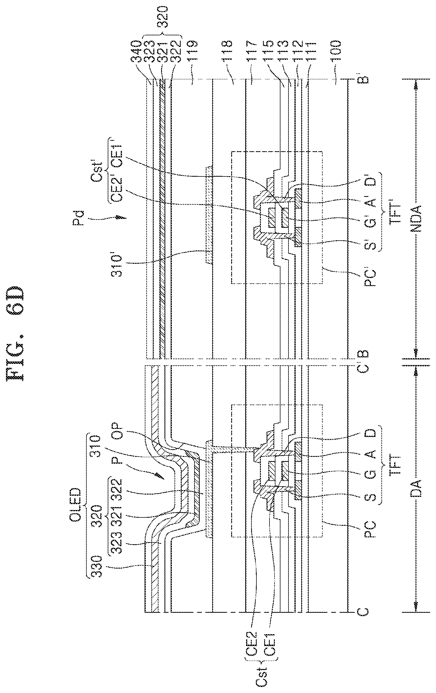Patent US12433143 Figure 13 – Display panel