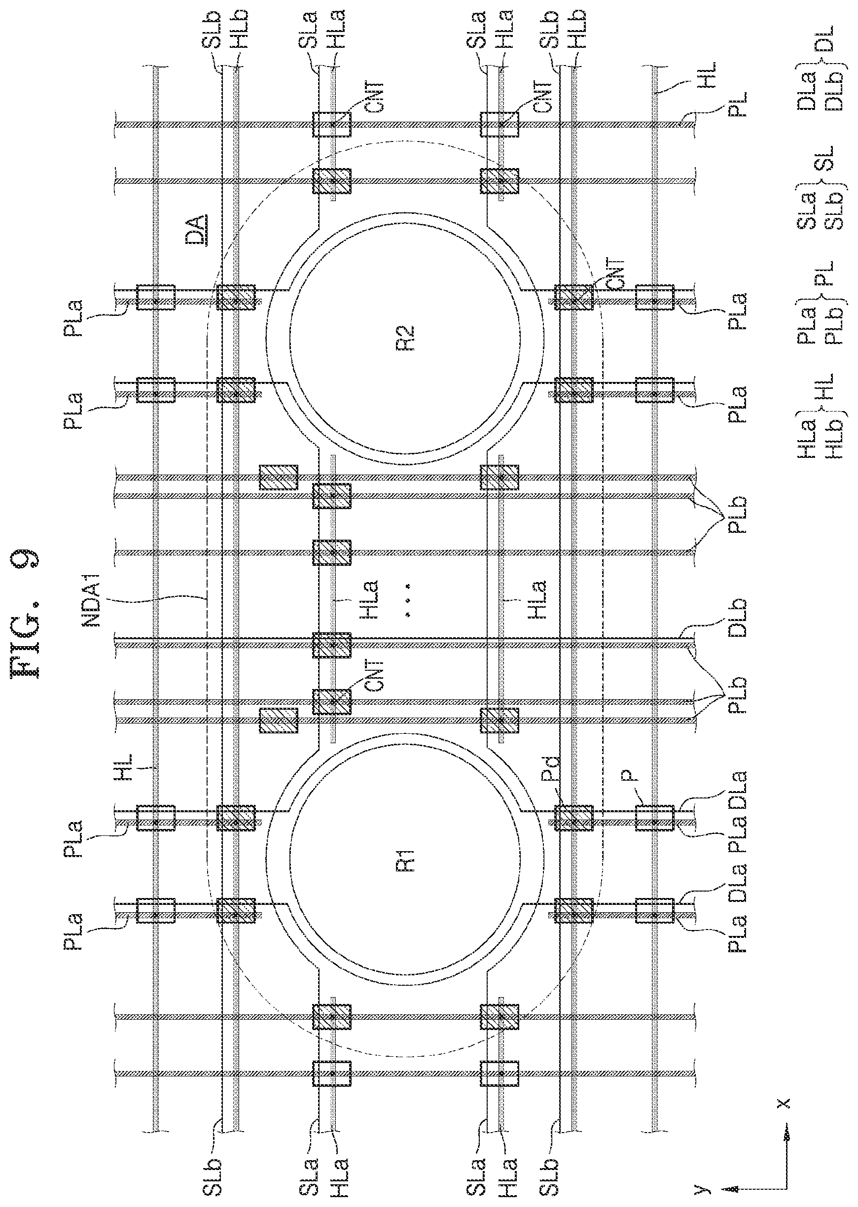 Patent US12433143 Figure 17 – Display panel