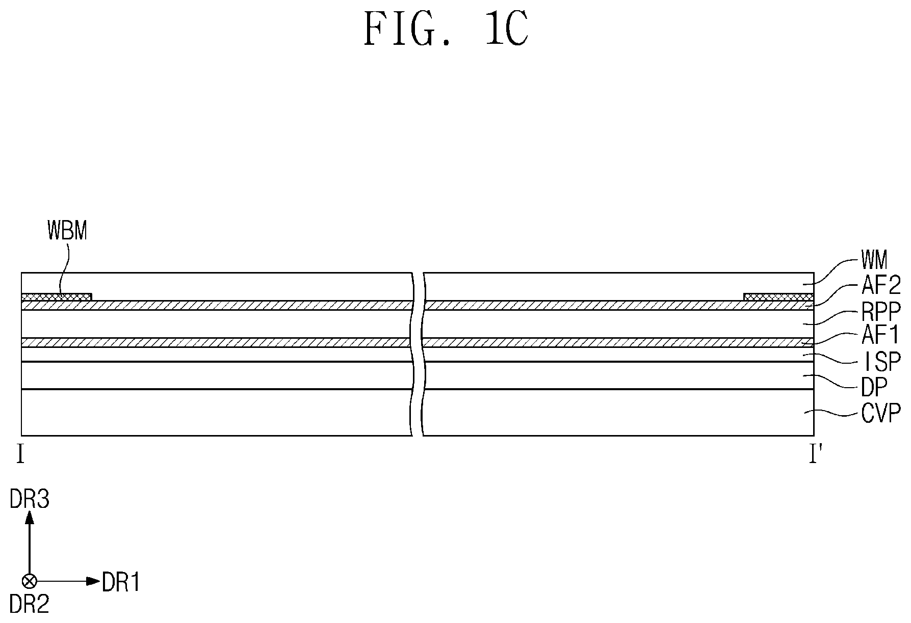 Patent US12433145 Figure 3 – Display device having protection tape and method for fabricating electronic device using the same