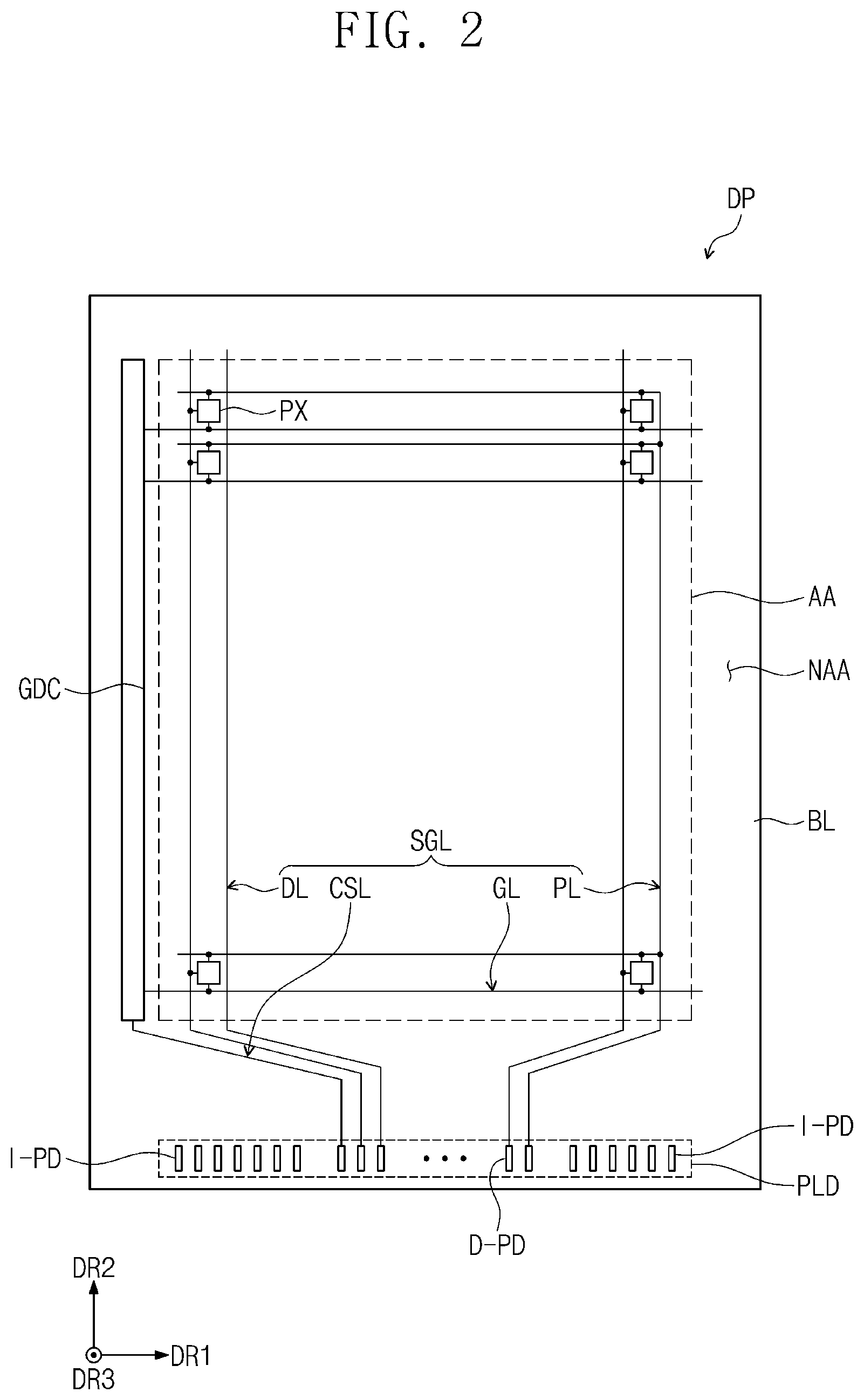 Patent US12433145 Figure 4 – Display device having protection tape and method for fabricating electronic device using the same