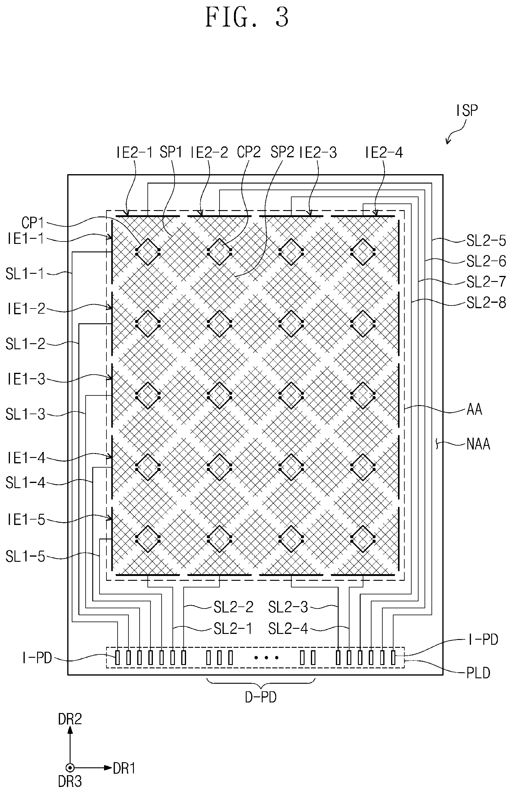 Patent US12433145 Figure 5 – Display device having protection tape and method for fabricating electronic device using the same