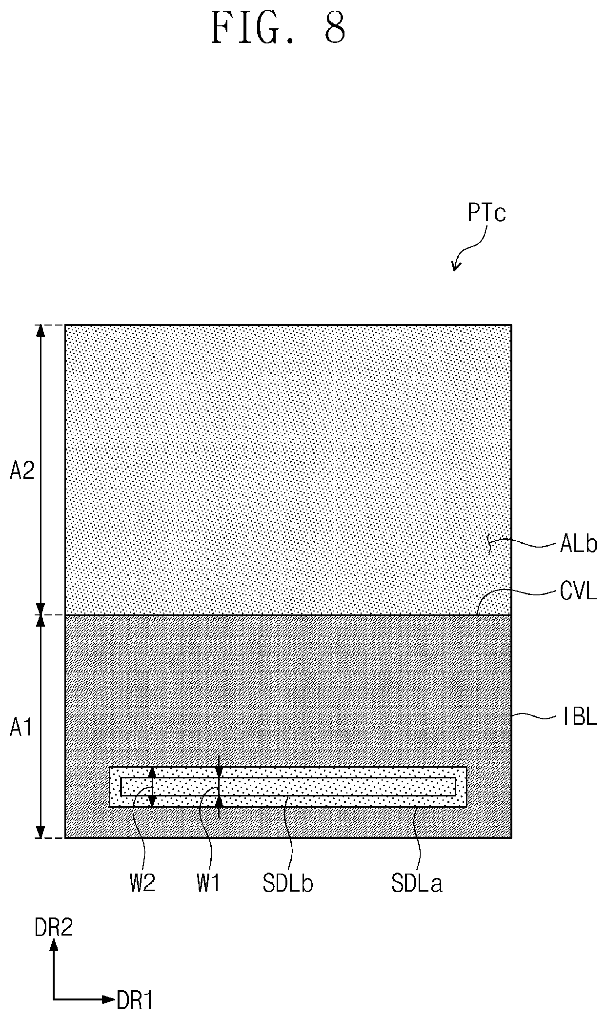 Patent US12433145 Figure 11 – Display device having protection tape and method for fabricating electronic device using the same
