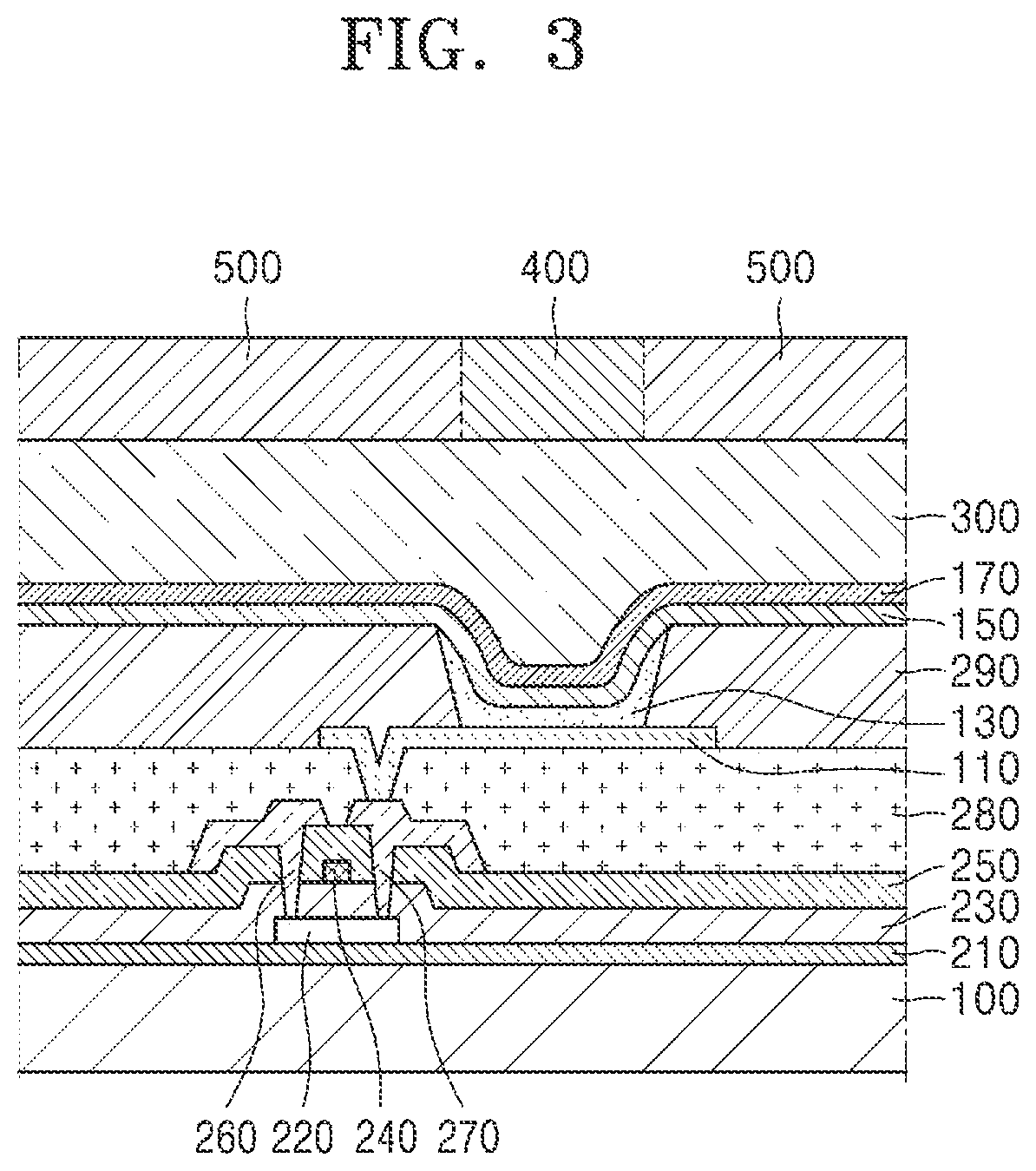 Patent US12433151 Figure 3 – Heterocyclic compound, light-emitting device including the heterocyclic compound, and electronic apparatus including the light-emitting device
