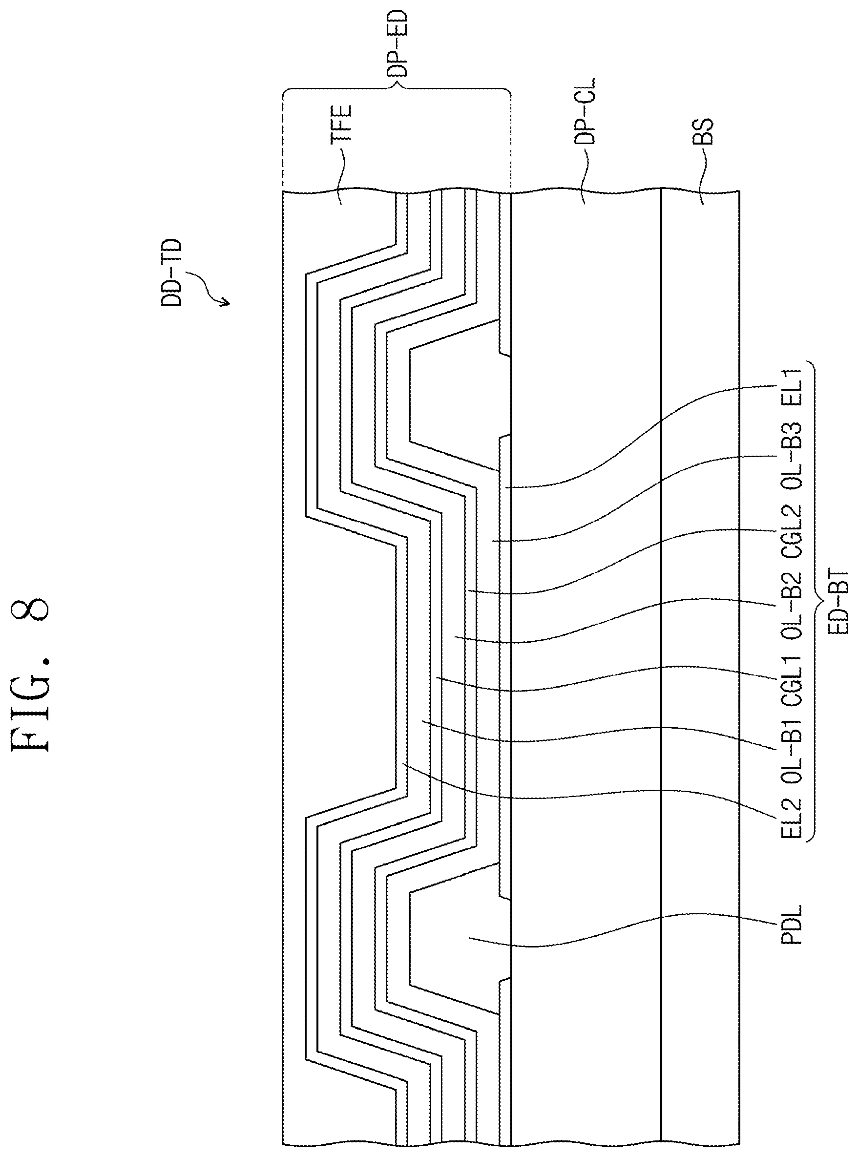 Patent US12433154 Figure 6 – Electroluminescence device