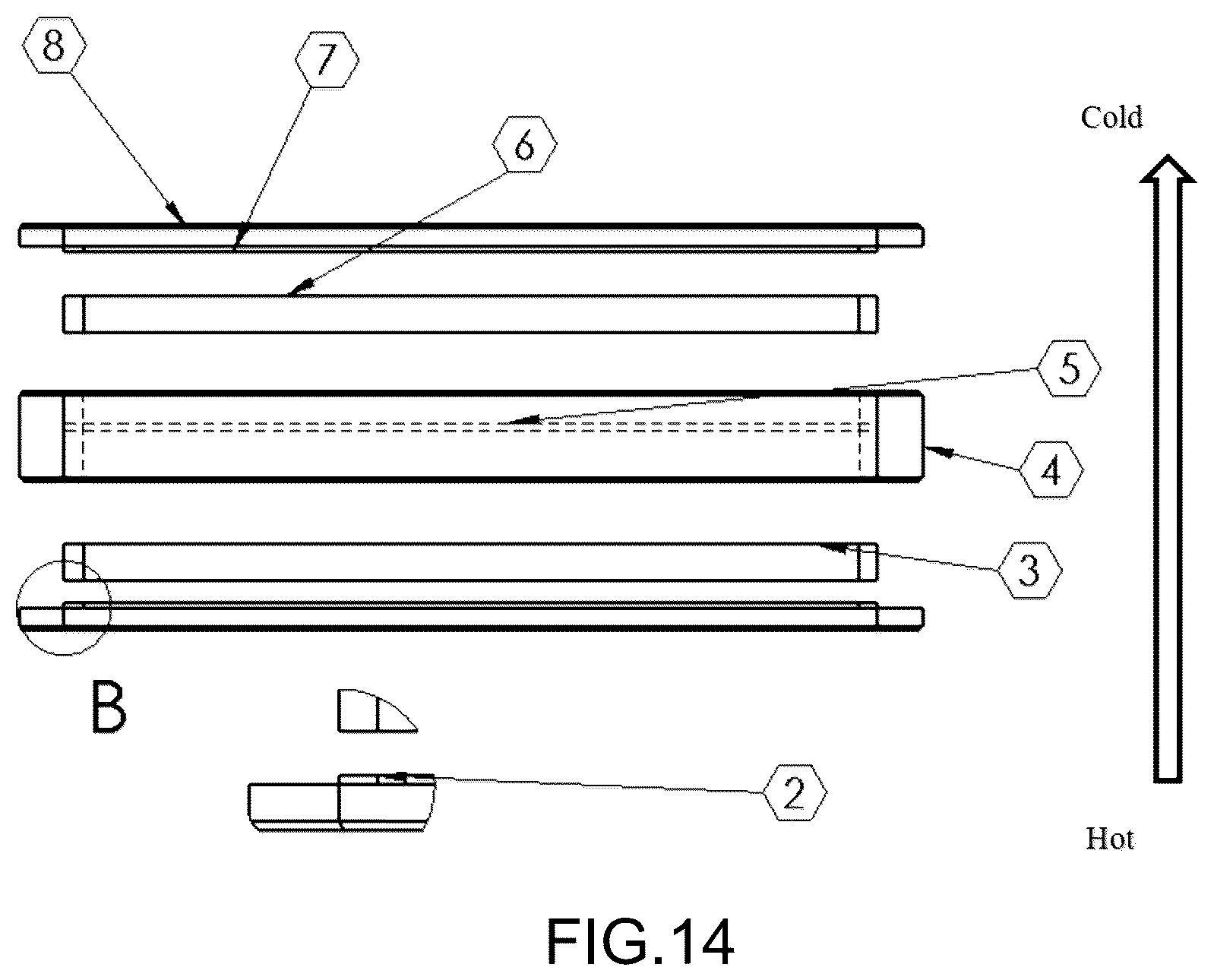 Patent US12433164 Figure 11 – Thermoelectric electrochemical conversion devices
