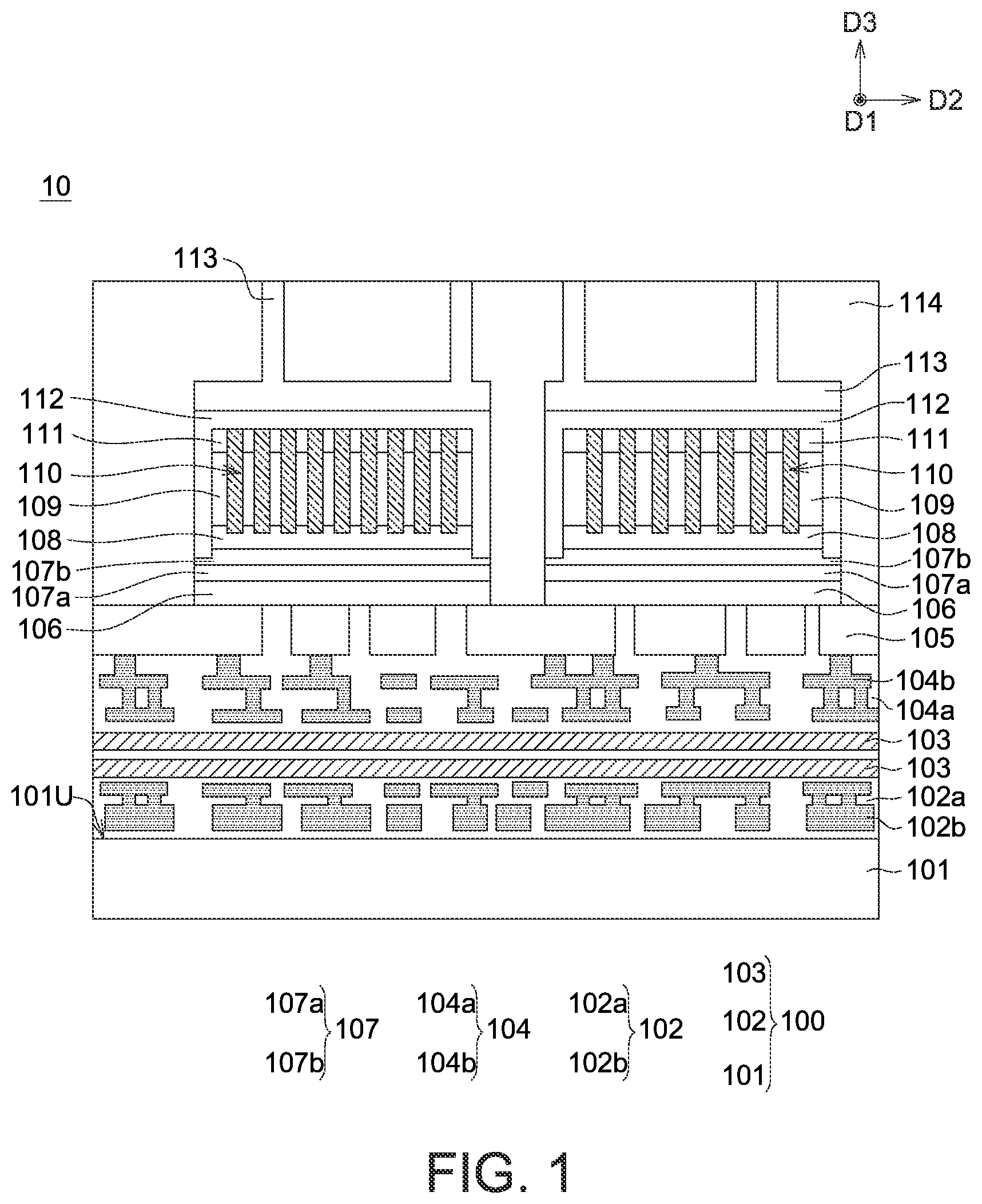 Patent US12433165 Figure 1 – Method for manufacturing semiconductor module including piezoelectric layer