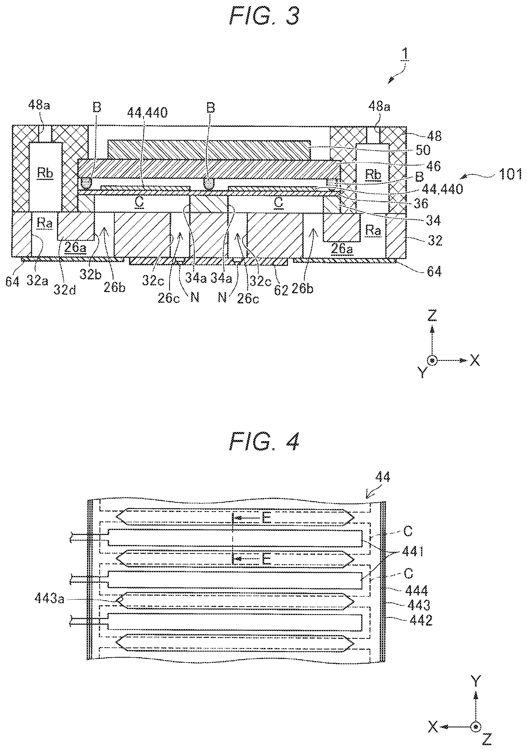 Patent US12433167 Figure 3 – Piezoelectric element, droplet dispensing head, actuator, and vibrator