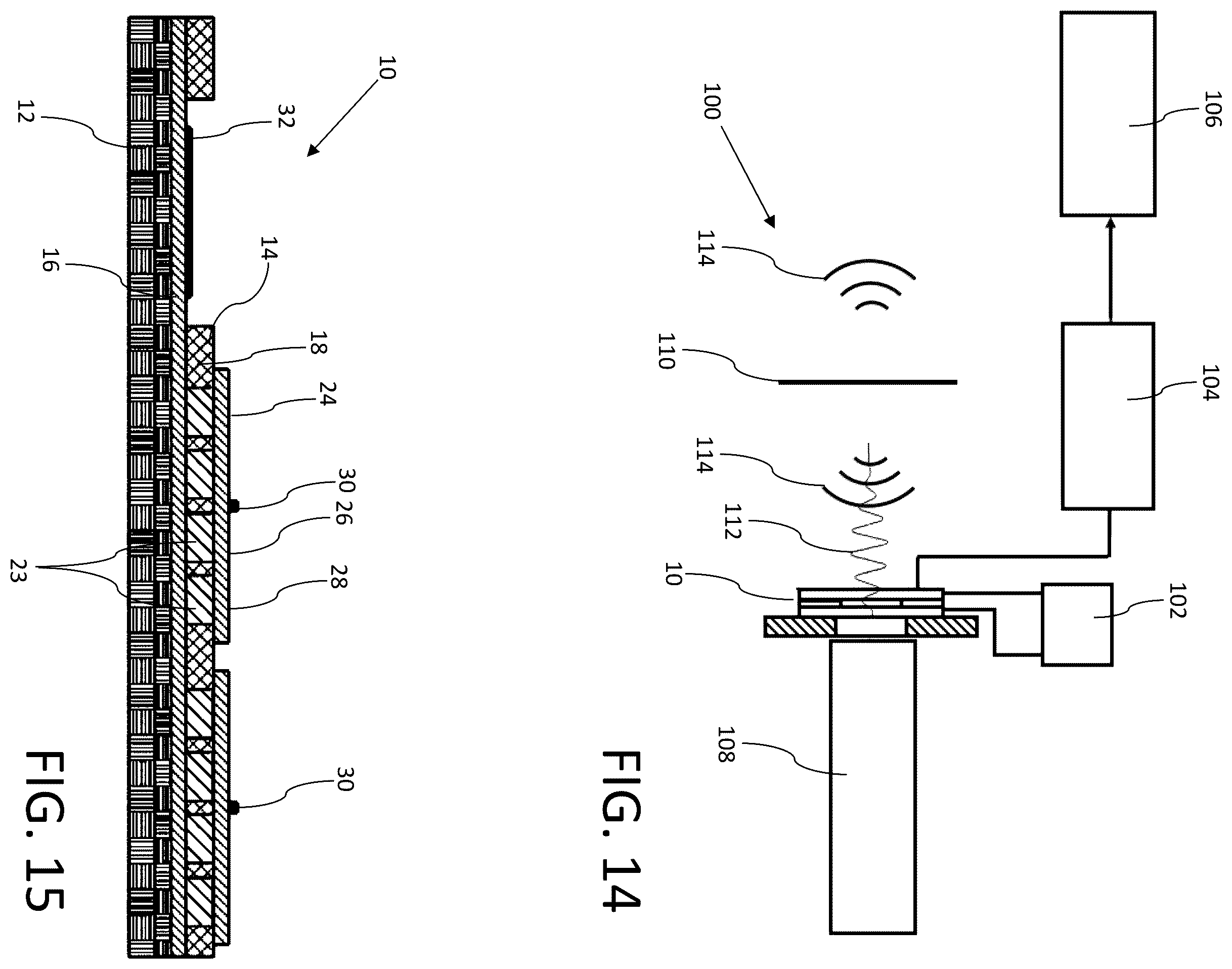 Patent US12433168 Figure 12 – Transparent ultrasound transducers