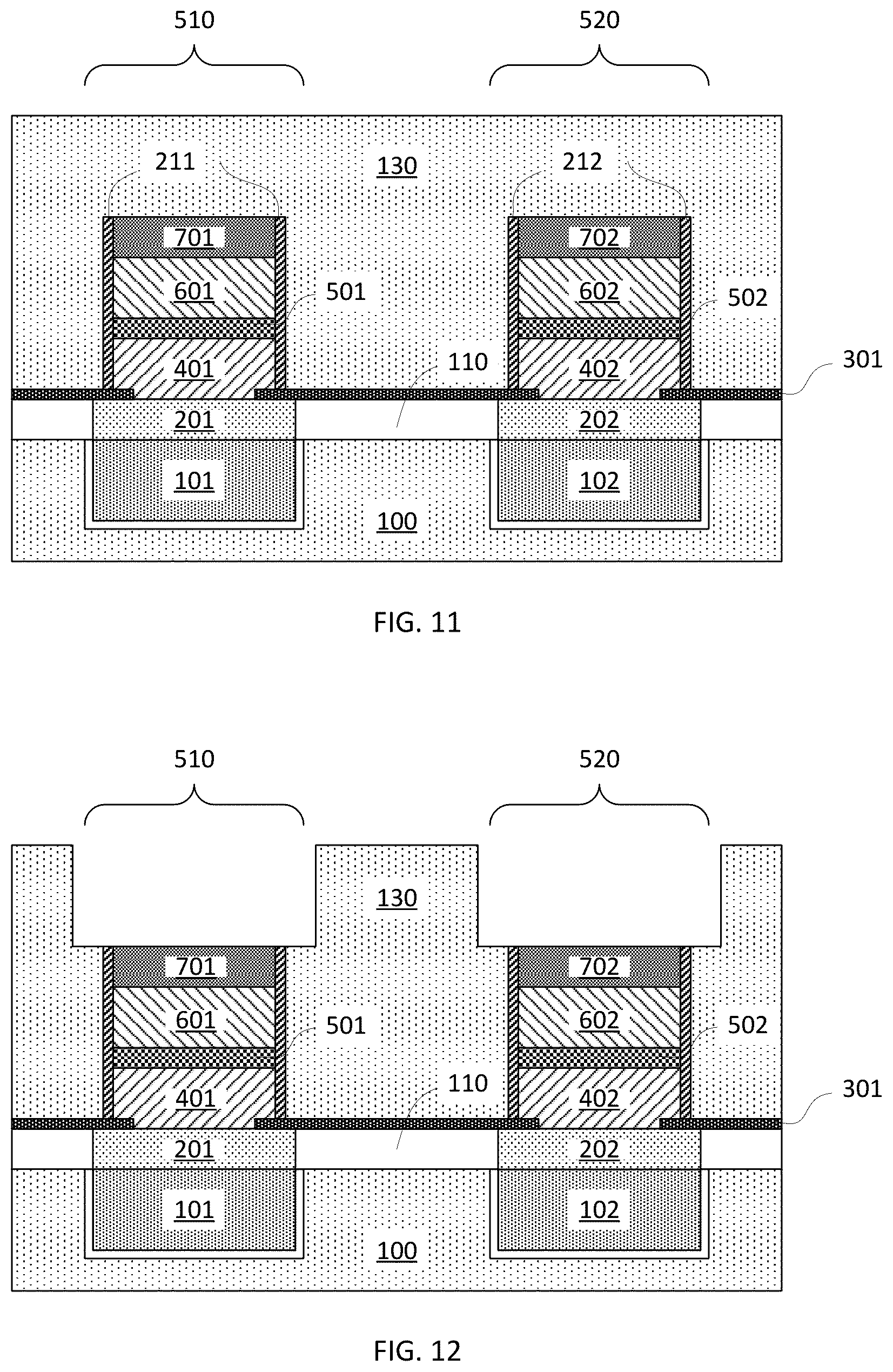 Patent US12433170 Figure 6 – MRAM structure with a T-shaped ferromagnetic layer