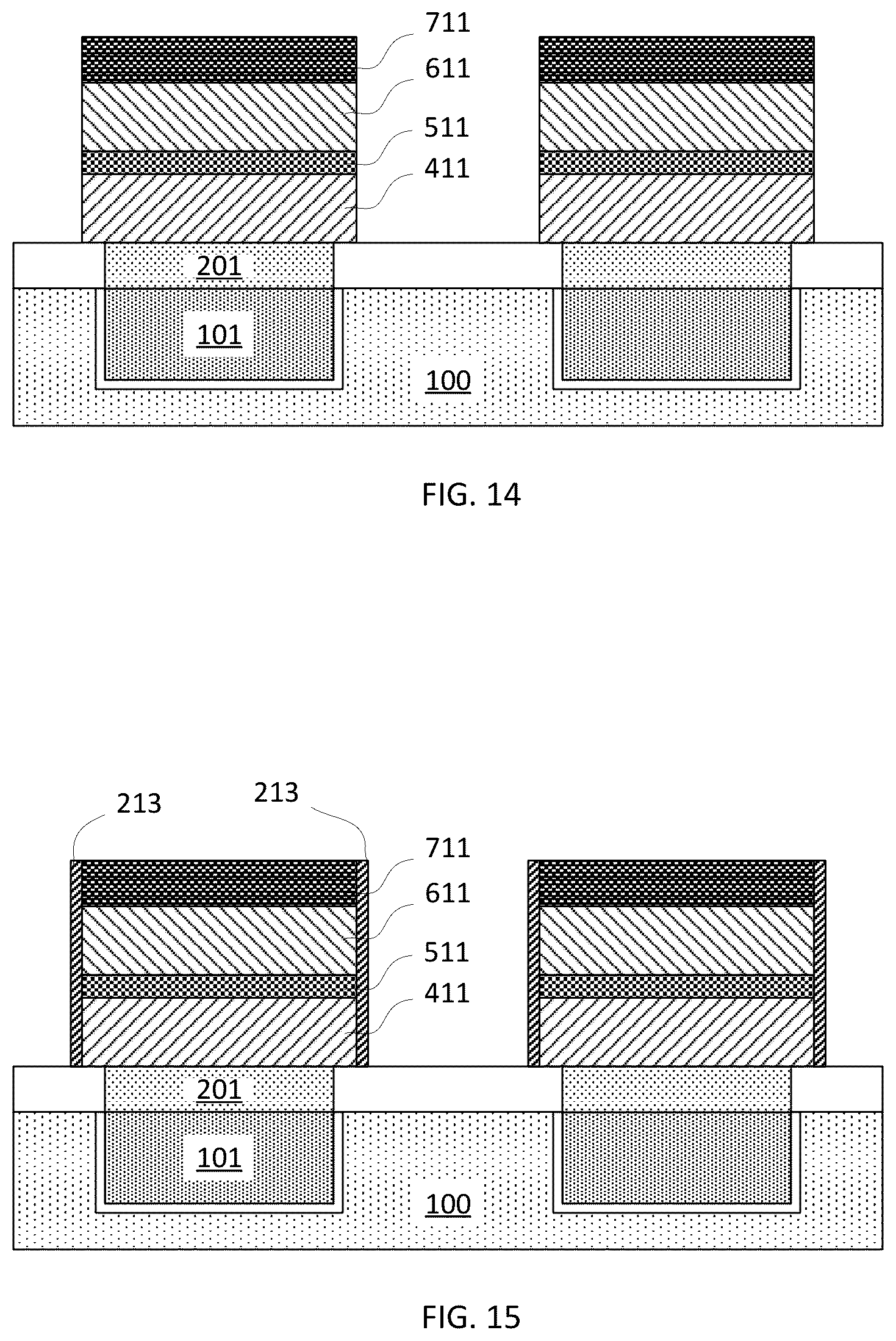 Patent US12433170 Figure 8 – MRAM structure with a T-shaped ferromagnetic layer