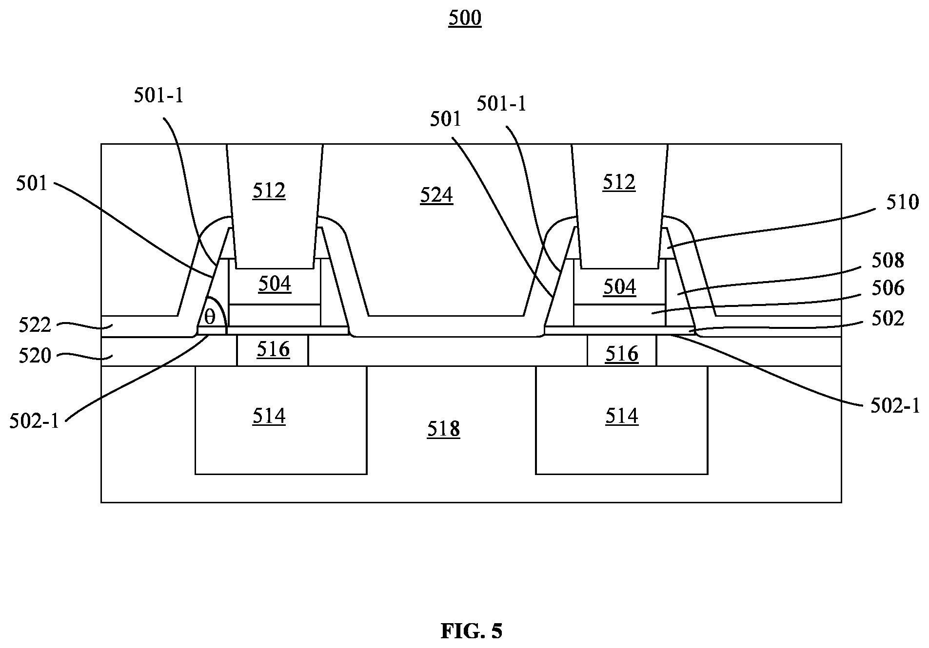Patent US12433177 Figure 6 – Memory device having improved memory cell structures to prevent formation of voids therein