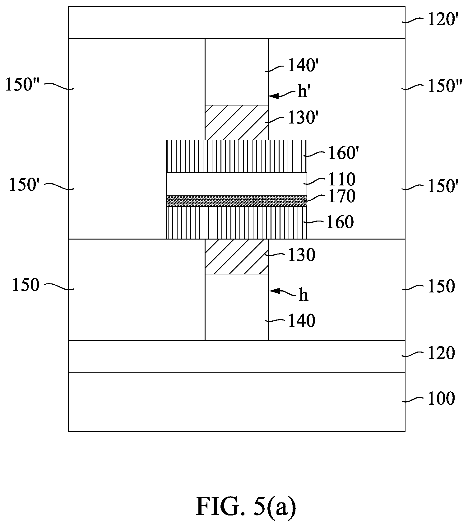 Patent US12433178 Figure 5 – PCRAM structure